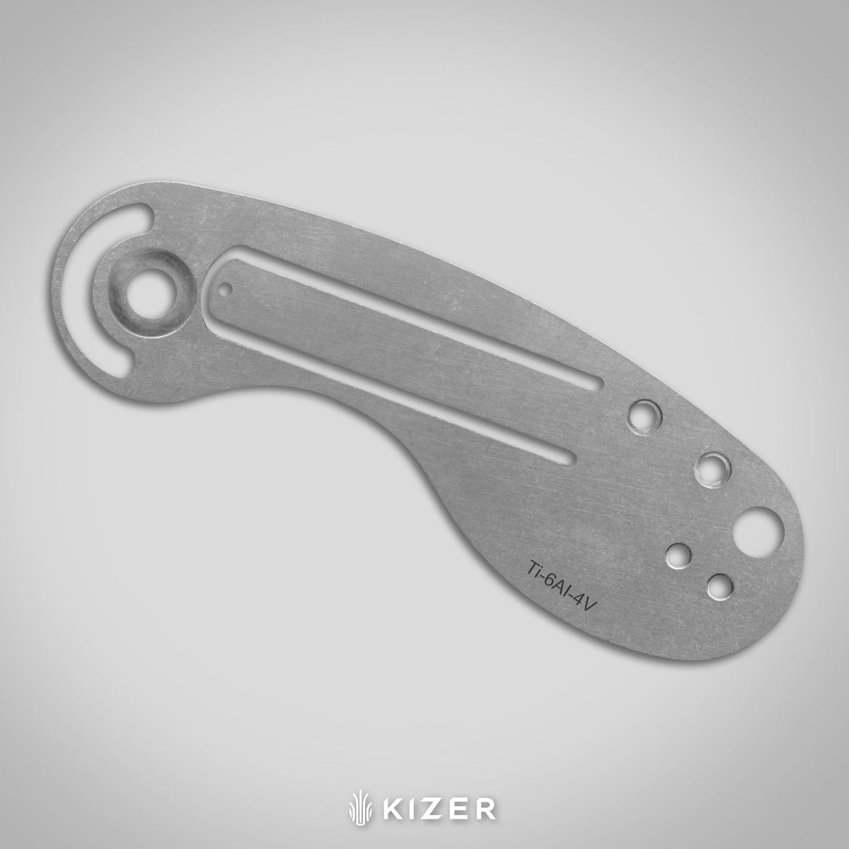Microbe TSJ AirTi | KStop™ Slip joint | Richlite | 14C28N + Stonewashed | KizerV™ 2742TSJA2
