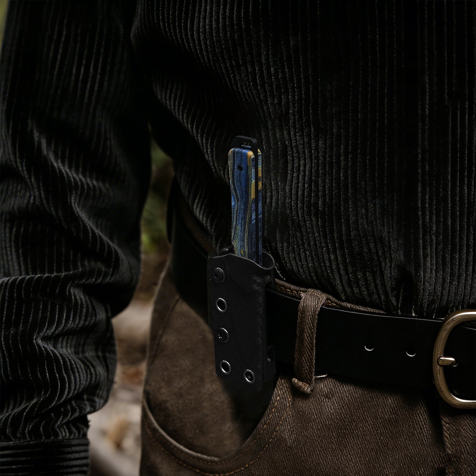 Whiskey Jack | G-CARTA (VINTAGE ESPECIAL 2) | Multiple Carry Options | Skeletonized Tang | CPM 10V | KizerB™ 1108A5