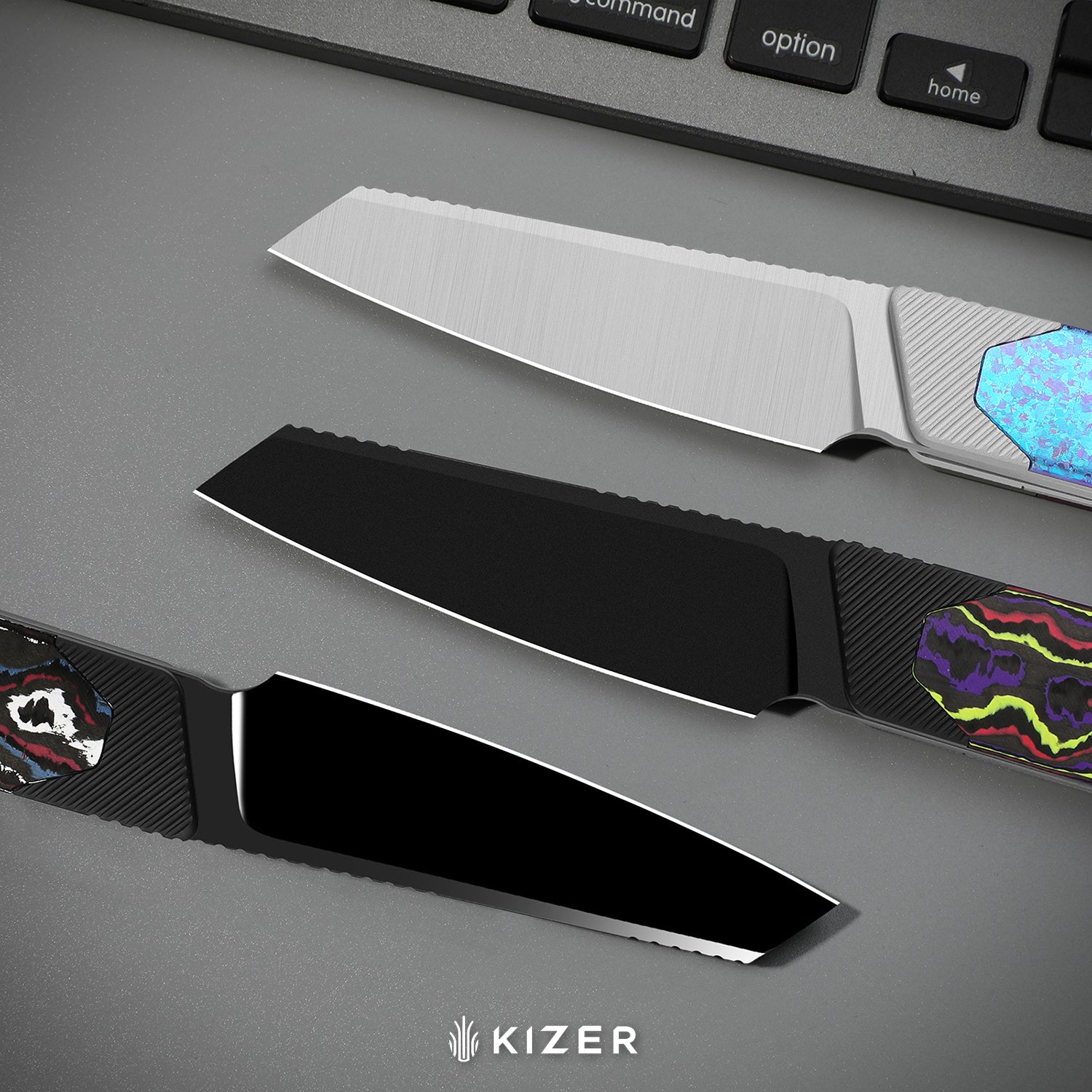Hallow KwikSwap™ | Aluminium & Exclusive KizerNova CF Joker | CPM 10V | KizerB™ 1123A5 Limited