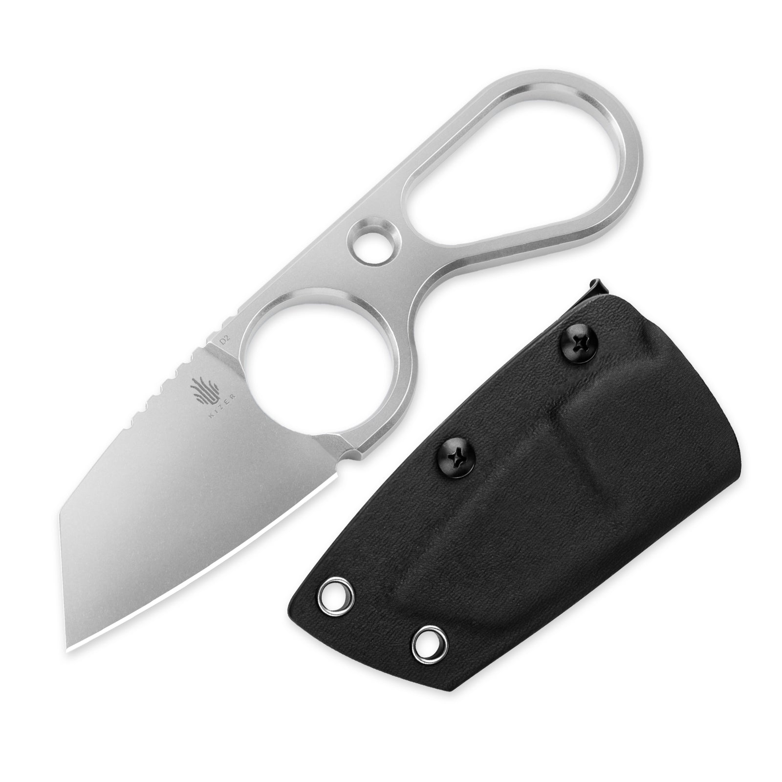 【きゅう】hito to ki　ヒトトキ　Bowstool ボウスツール Bowtie D2 Fixed Blade D2 Handle 1061A1-Kizer