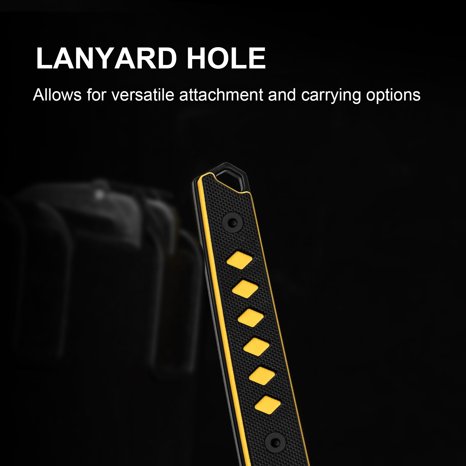 Kwaiken | Nitro-V | Black & Yellow G10 | 1066A3