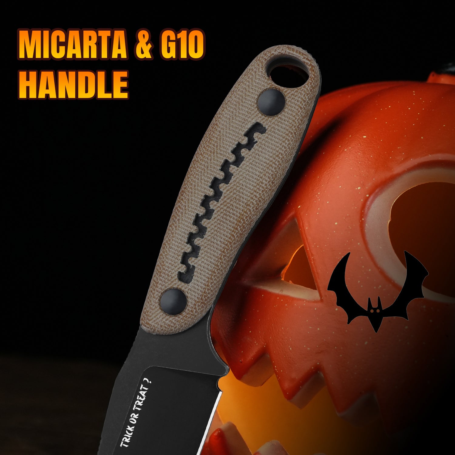 Halloween | Hare | Nitro-V | Micarta & G10 | 1077HW1 | Limited