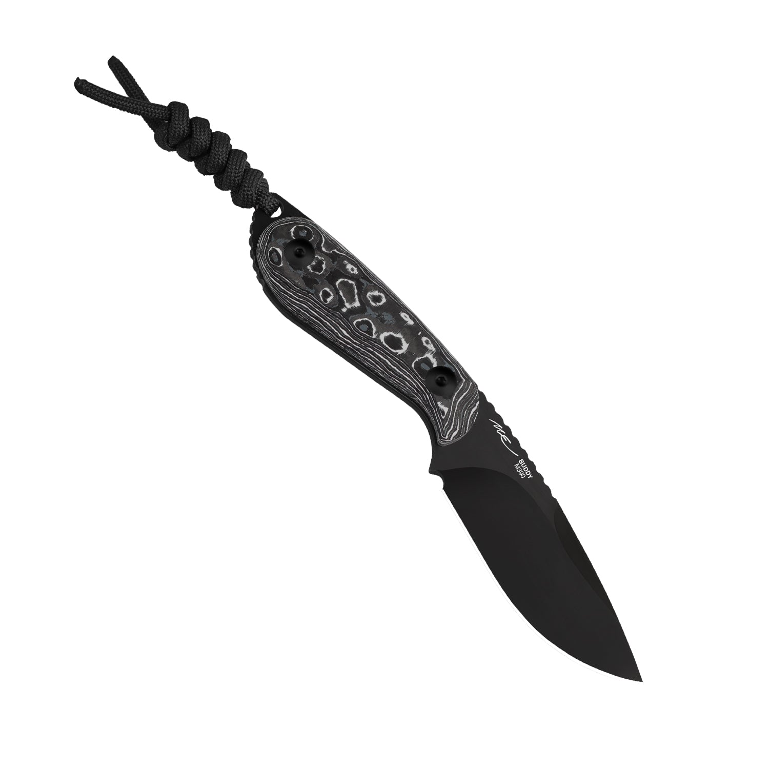 BUDDY | M390 | Fat Carbon White Storm | 1081A9