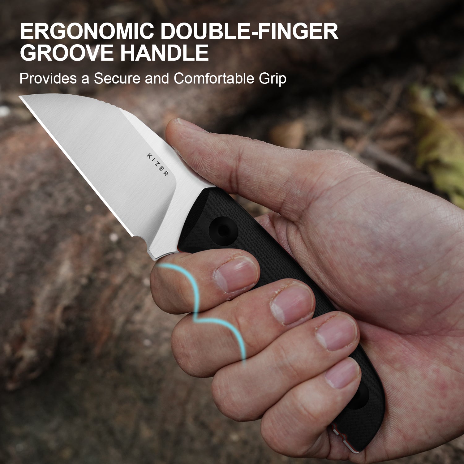 Snick | AEB-L | Two-Tone G10 | KizerV™ 1085A1