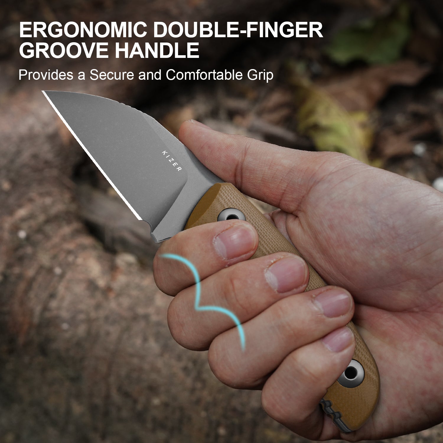 Snick | AEB-L | Two-Tone G10 | KizerV™ 1085A2