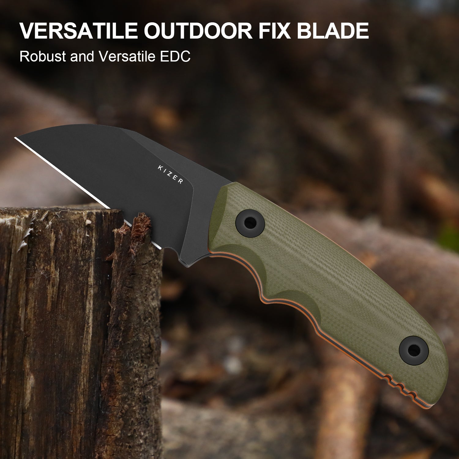 Snick | AEB-L | Two-Tone G10 | KizerV™ 1085A3