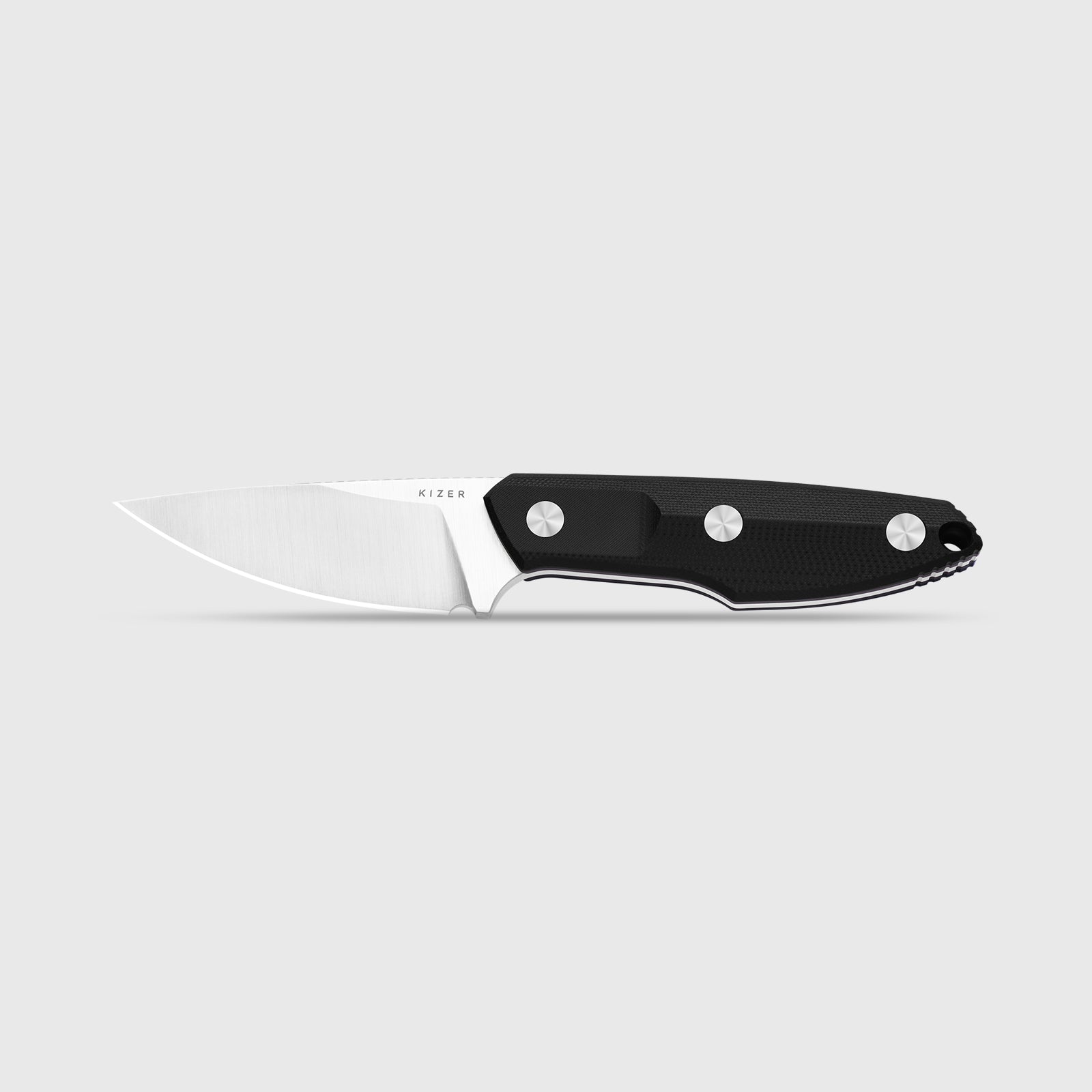 Splinter Black G10 AEB-L Blade, Satin Finish - Kizer