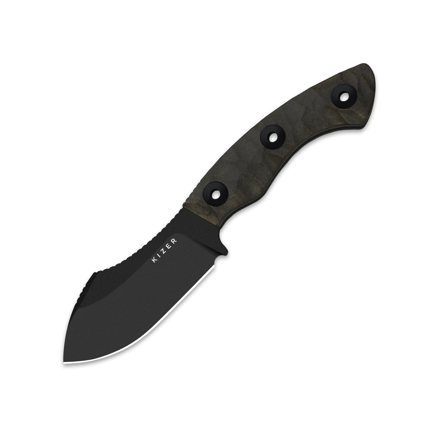 Rook | 10V | Richlite | Fixed Blade | 1090A1