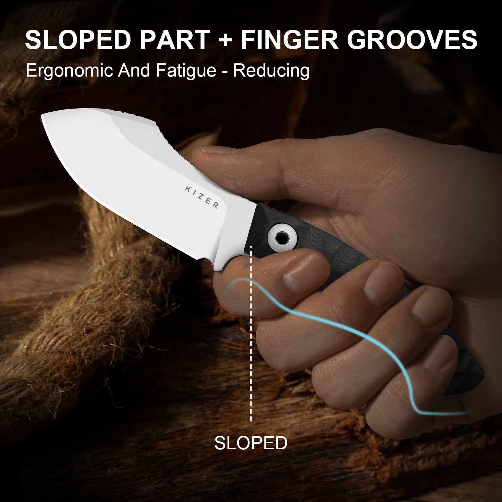 Rook | AEB-L | G10 | Fixed Blade | 1090A3