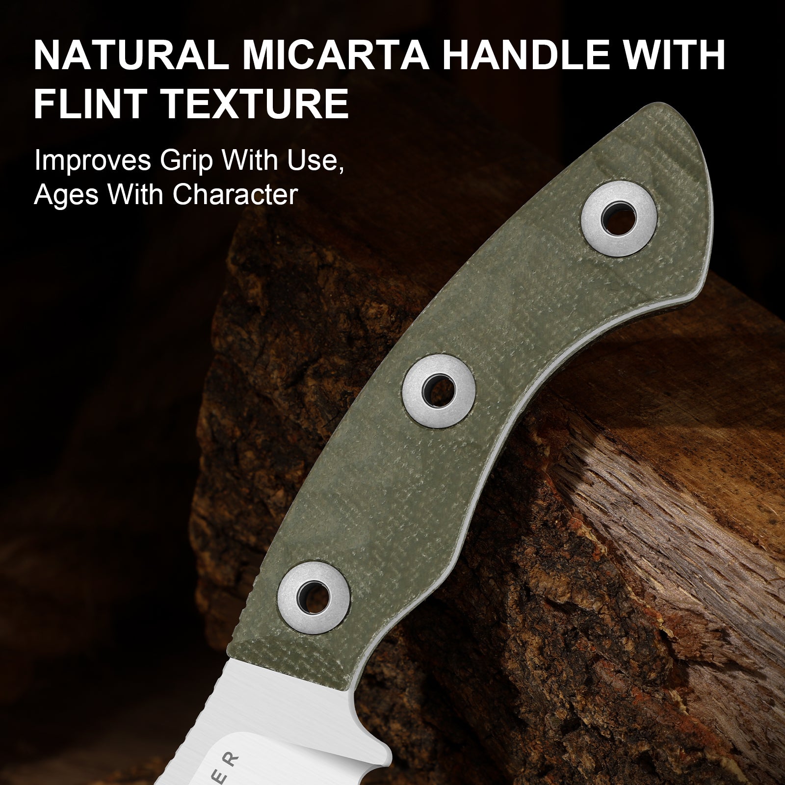 Rook | AEB-L | Micarta | Fixed Blade | 1090A4