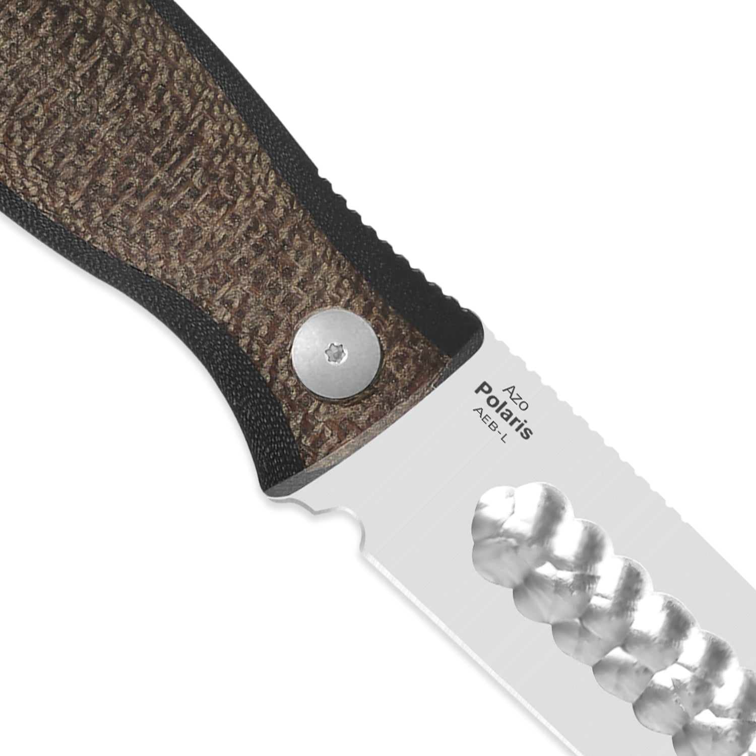 Polaris | AEB-L | Burlap Micarta & G10 | 1100A3