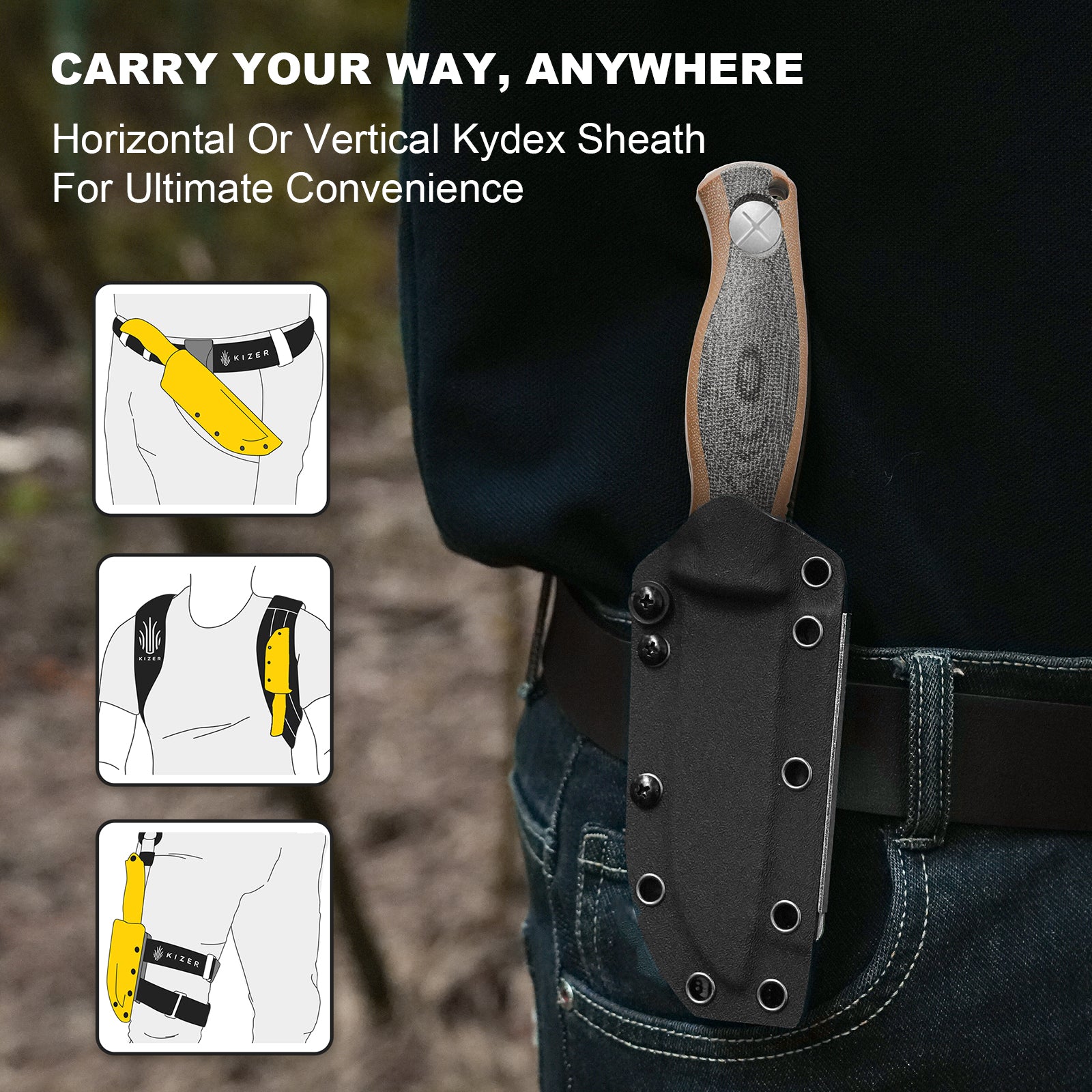 Polaris | AEB-L | Micarta & G10 | 1100A1