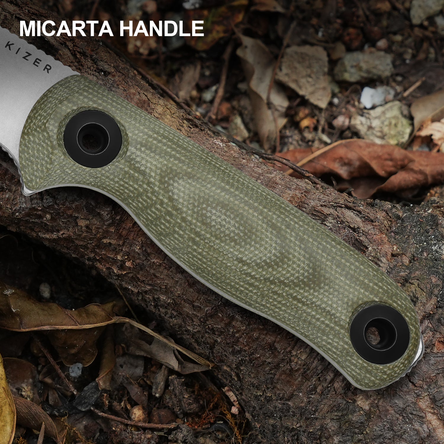 Drop Bear® Fix 3 | 14C28N | Micarta | KizerV™ 1101A2