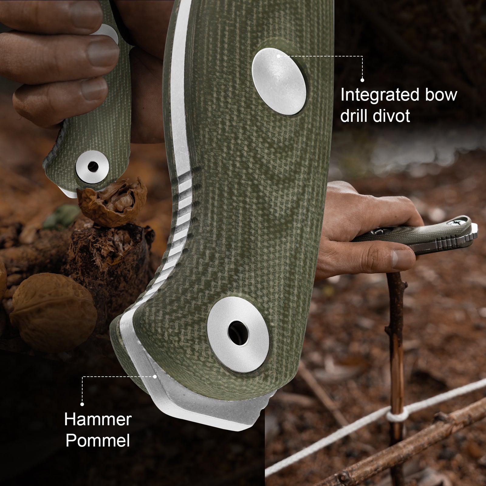 Drop Bear® Fix 7 | AEB-L | Micarta | KizerV™ 1103A1