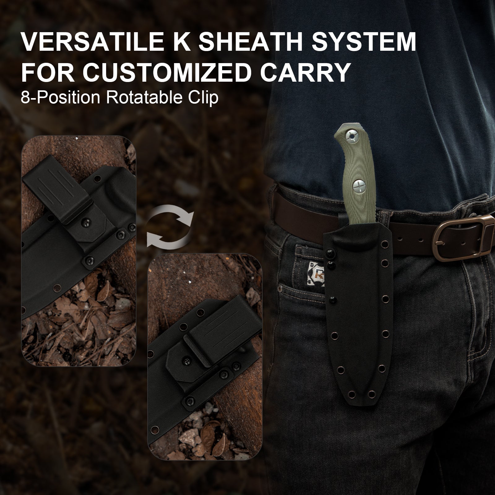 Drop Bear® Fix 7 | AEB-L | Micarta | KizerV™ 1103A1