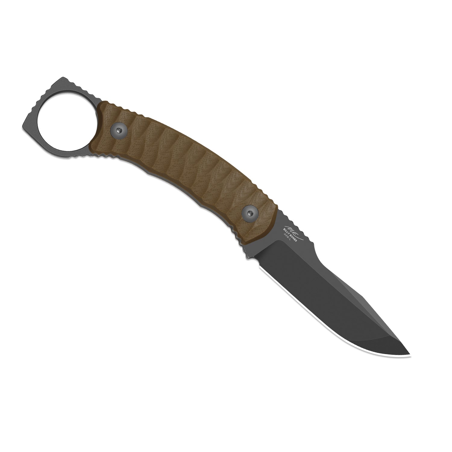 Billy Bones | Deep-Grooved G10 Handle|Lightweight Tactical | AEB-L | Fixed Blade | KizerV™ 1115A2