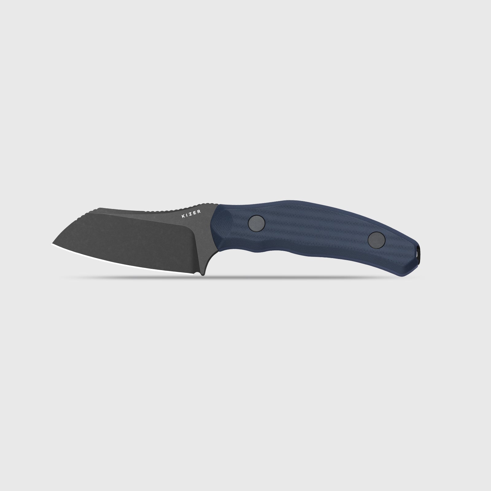 Bulldog Fix | One-Piece G10 Handle | 14C28N | Fixed Blade | KizerV™ 11