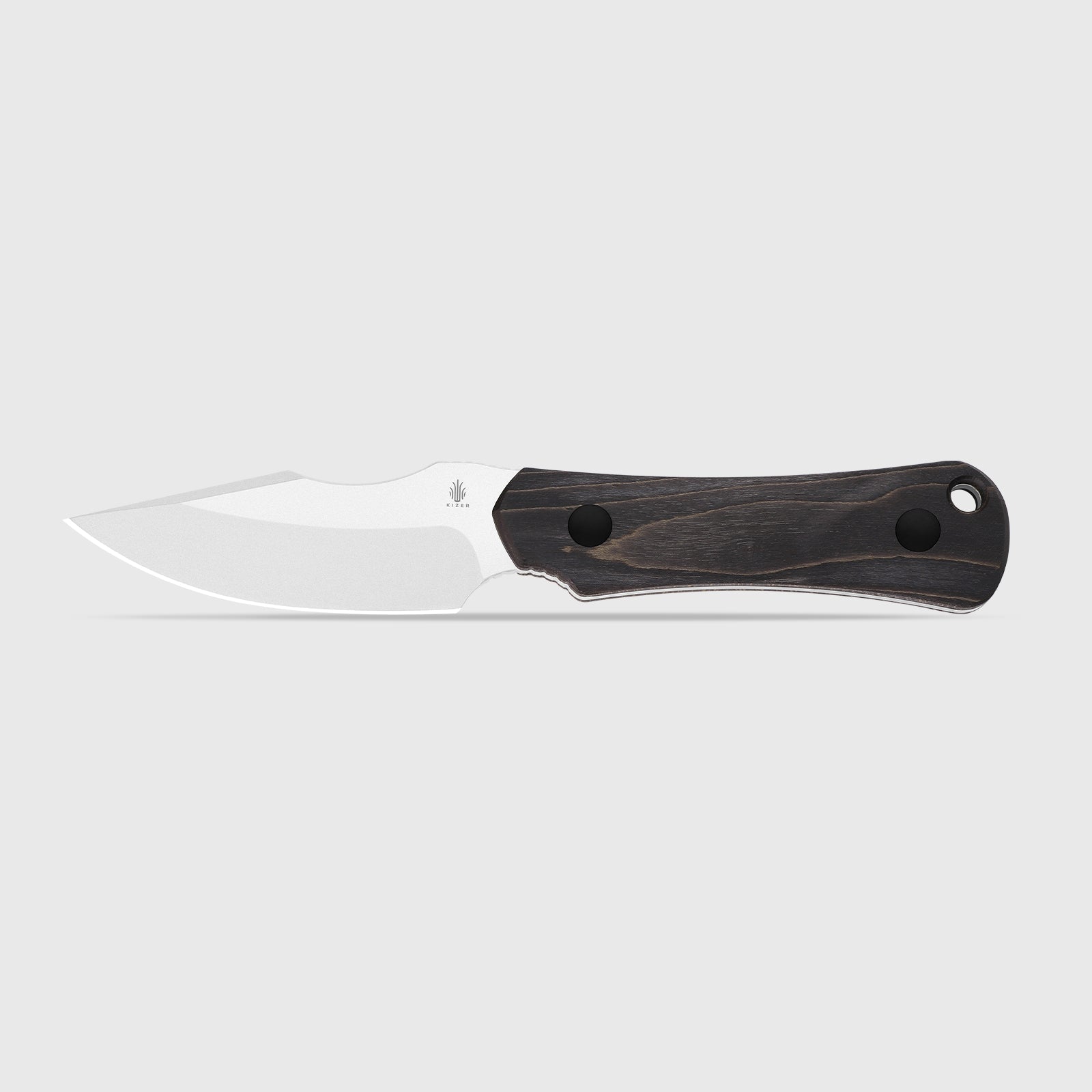 Bone | AEB-L + Stonewashed | Stabilized Wood | KizerV™ 1122A4