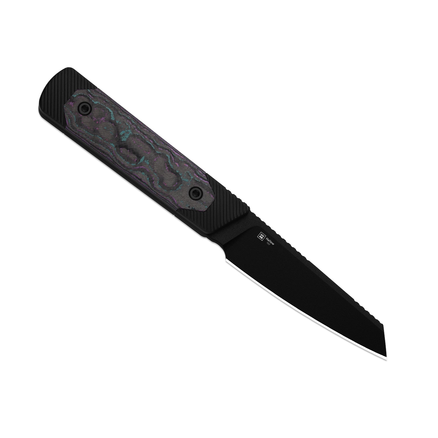 Hallow | Aluminium + Camo Carbon JAZZ | CPM 10V | KizerB™ 1123A1