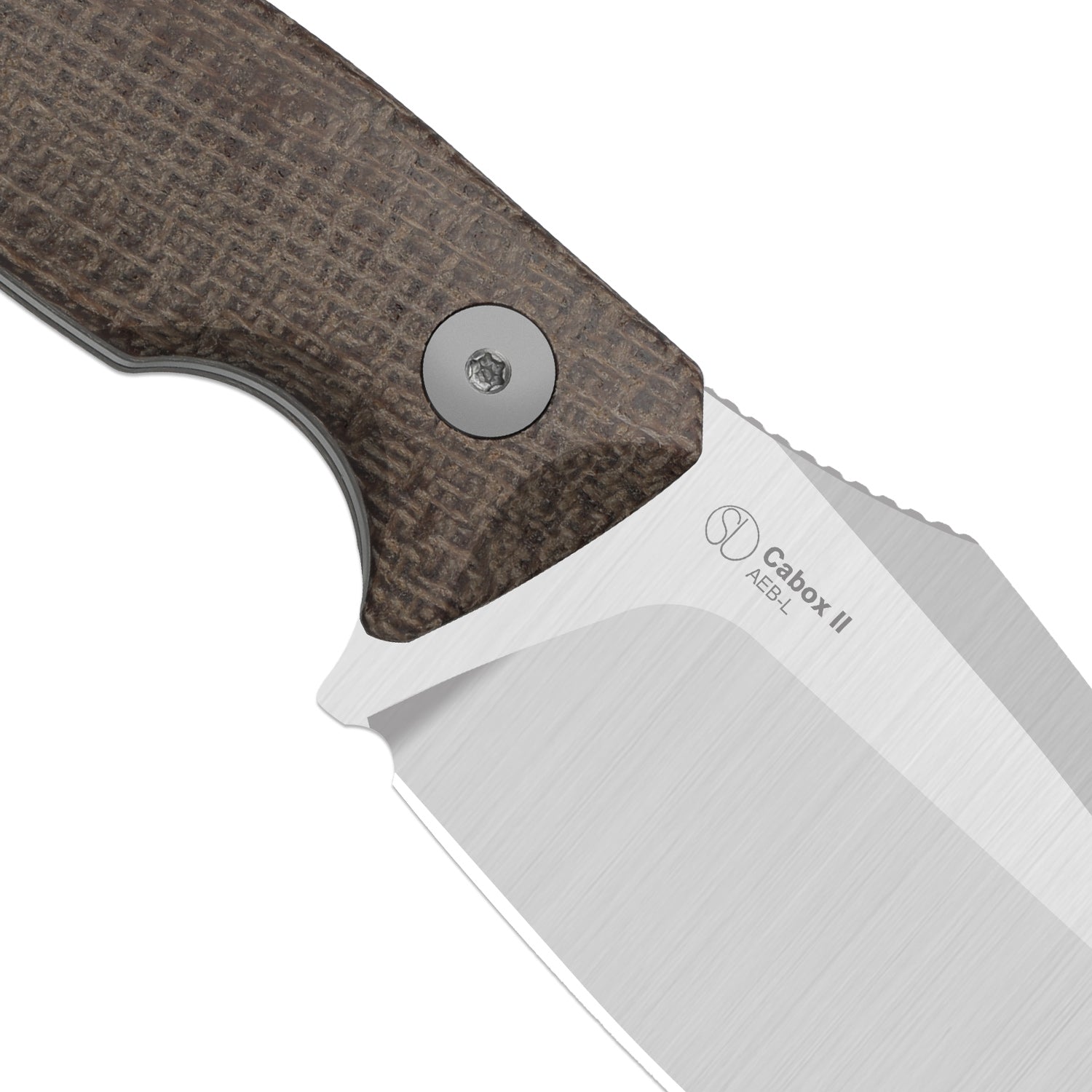Cabox II | AEB-L | Micarta | Satin | KizerV™ 1128A2