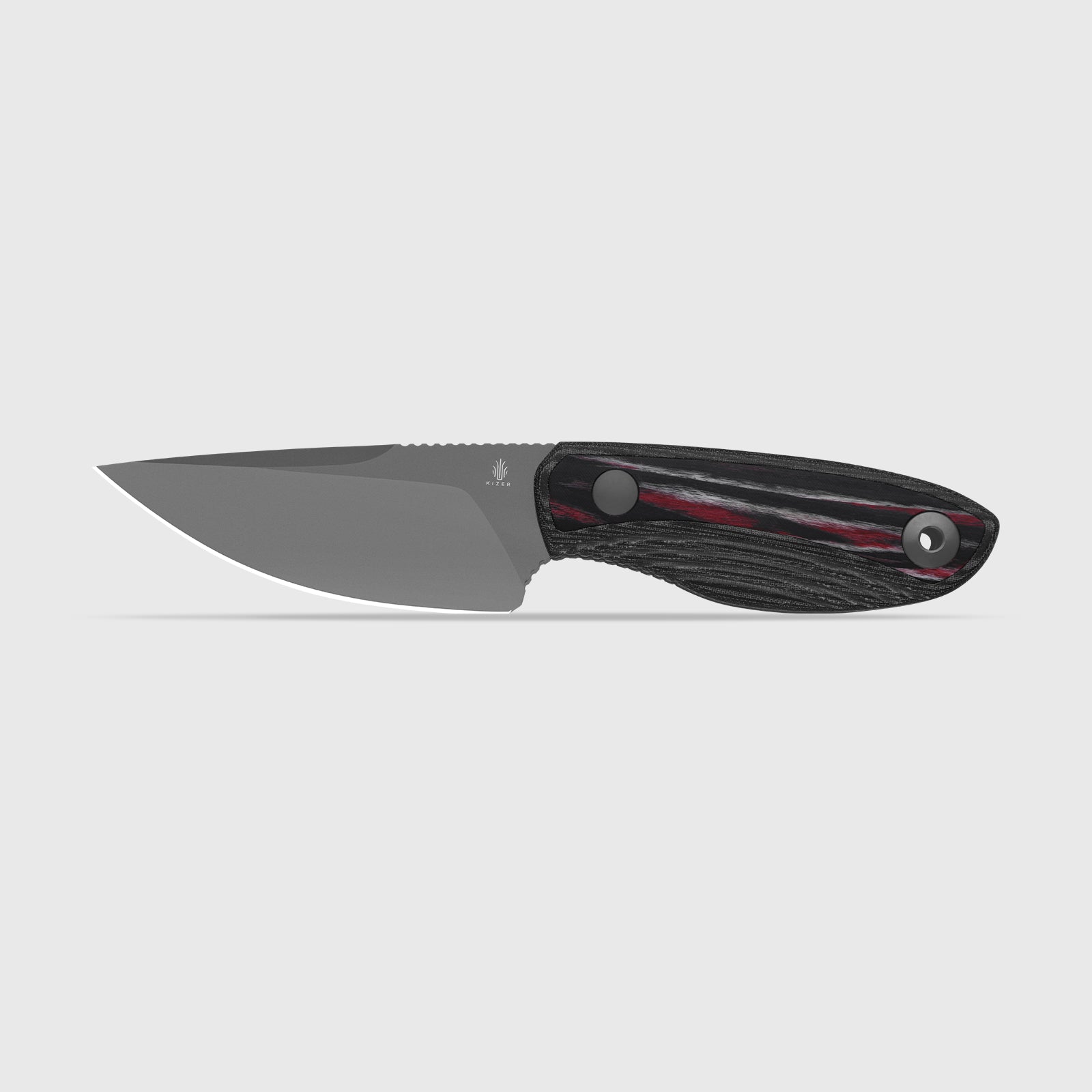 チャービルary③ Finch | AEB-L | Micarta & Reconstituted Wood | Fixed Blade | KizerV™ 1