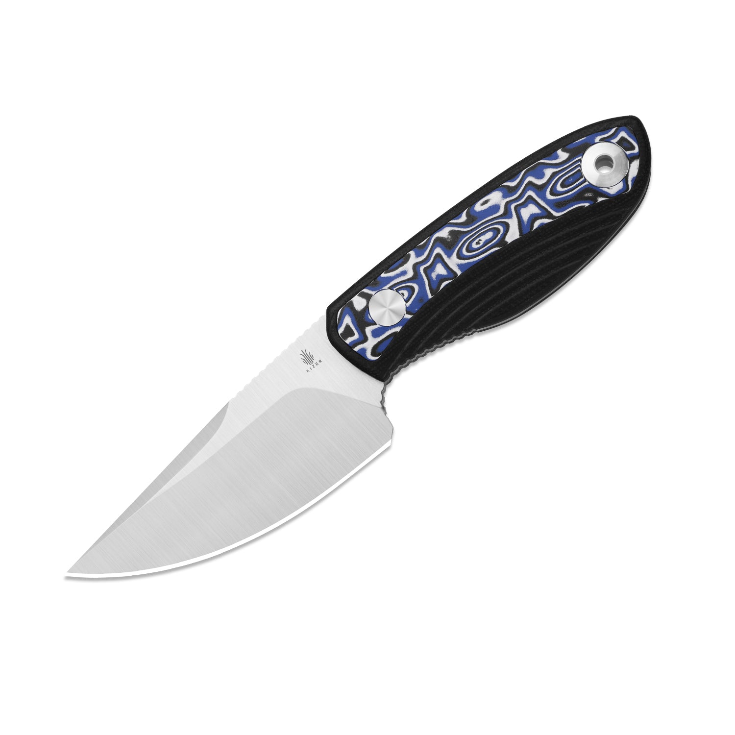 Finch | AEB-L | G10 & Vortex Pattern Micarta | Fixed Blade | KizerV™ 1134A3