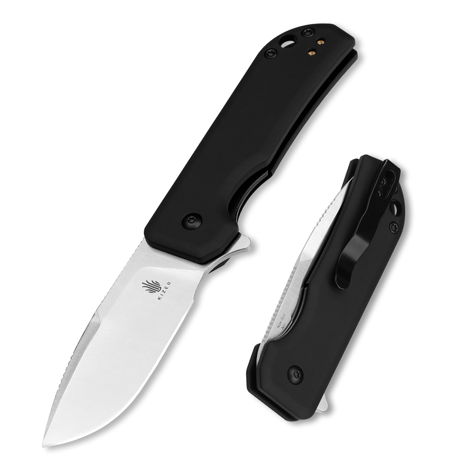 Nice Guy 2.84 inch Nitro V Blade Aluminium Handle V3011A2-Kizer