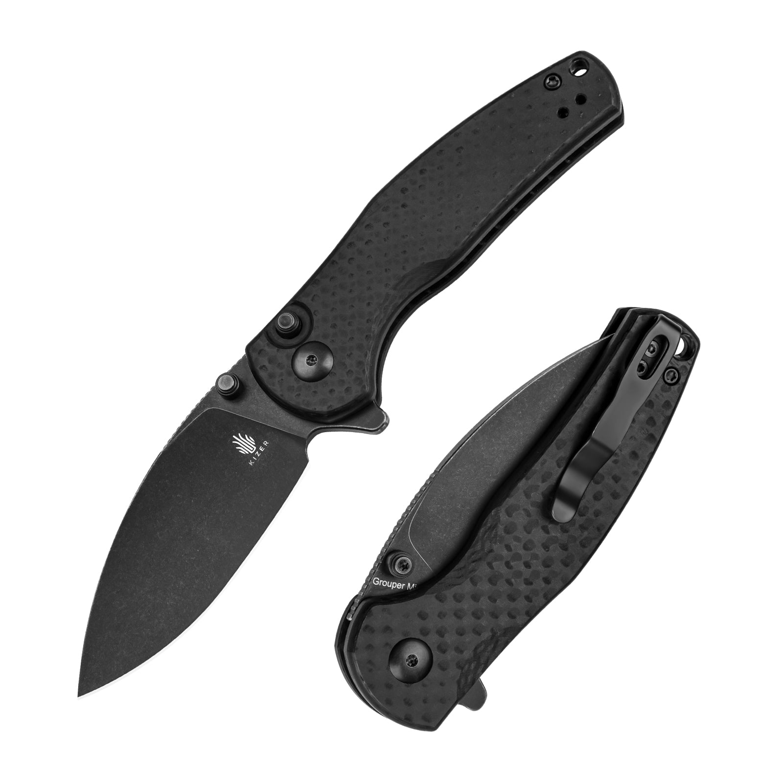 Mini Grouper 3.14 inches Nitro V Blade G10 Handle V3669-kizer