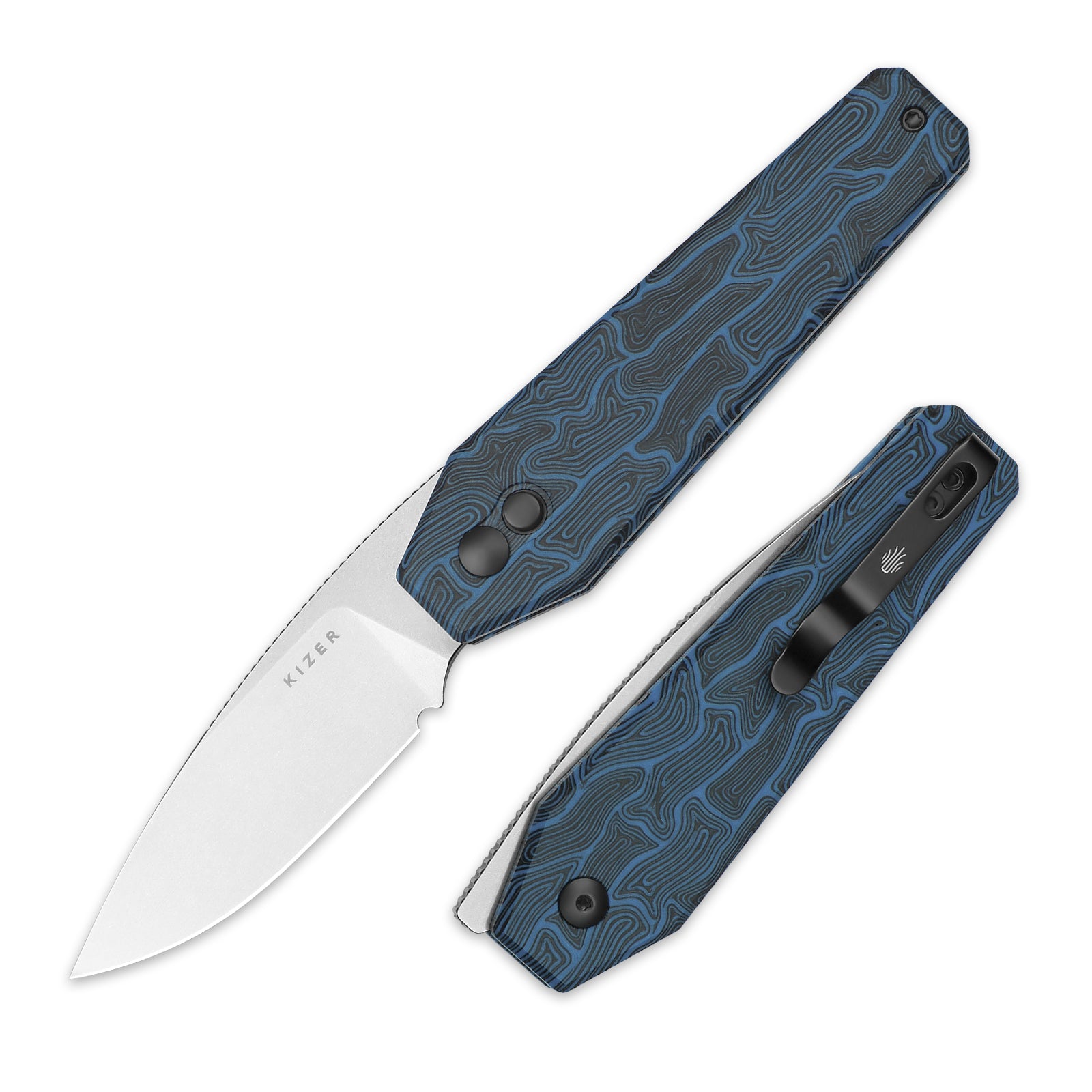Tomb | Nitro-V | Damascus G10(BL & BK) | V3692A3