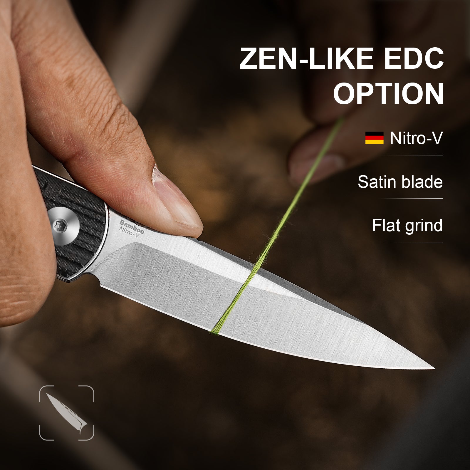 Bamboo | Nitro-V | Micarta | V3722A1