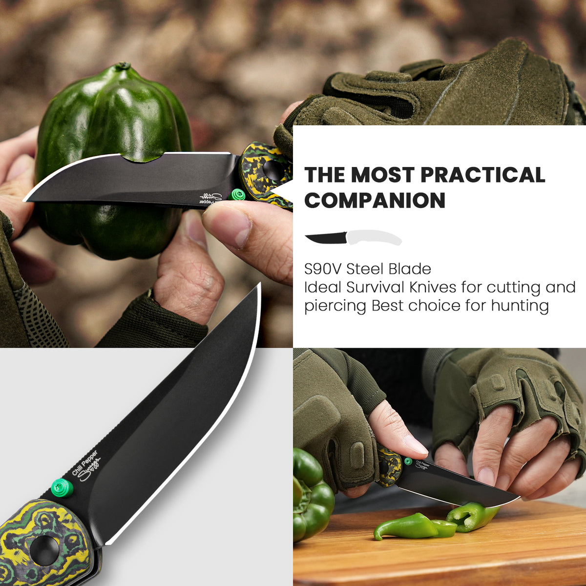 Chili Pepper | S90V | Fatcarbon | Ki3601A1