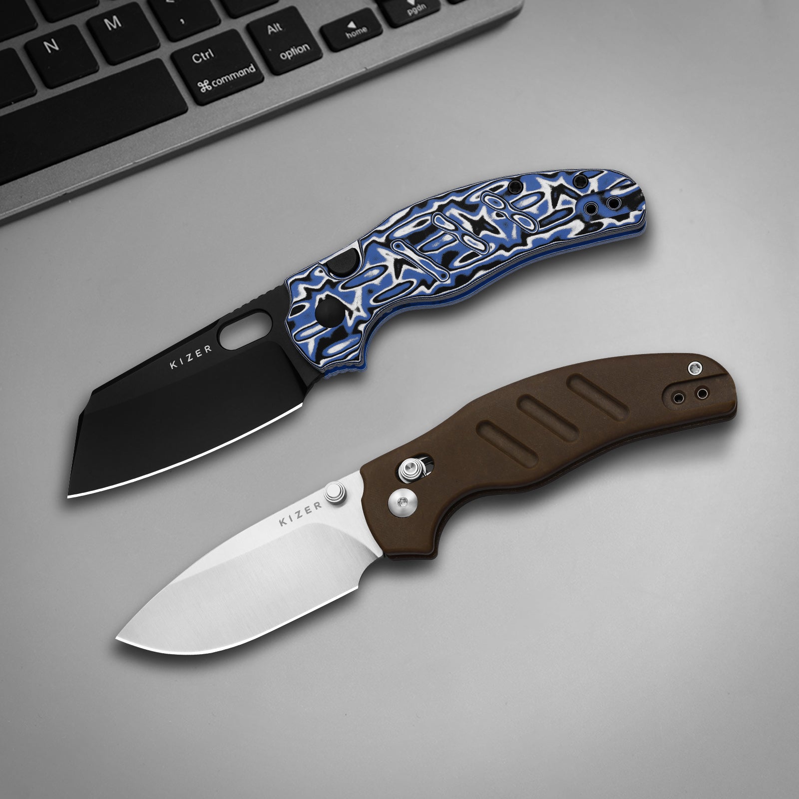 Sheepdog® C01C 2.9 CD | Kizer Clutch Lock™ | Richlite | Nitro-V | PVD Coating | KizerV™ 3488.29CDA2