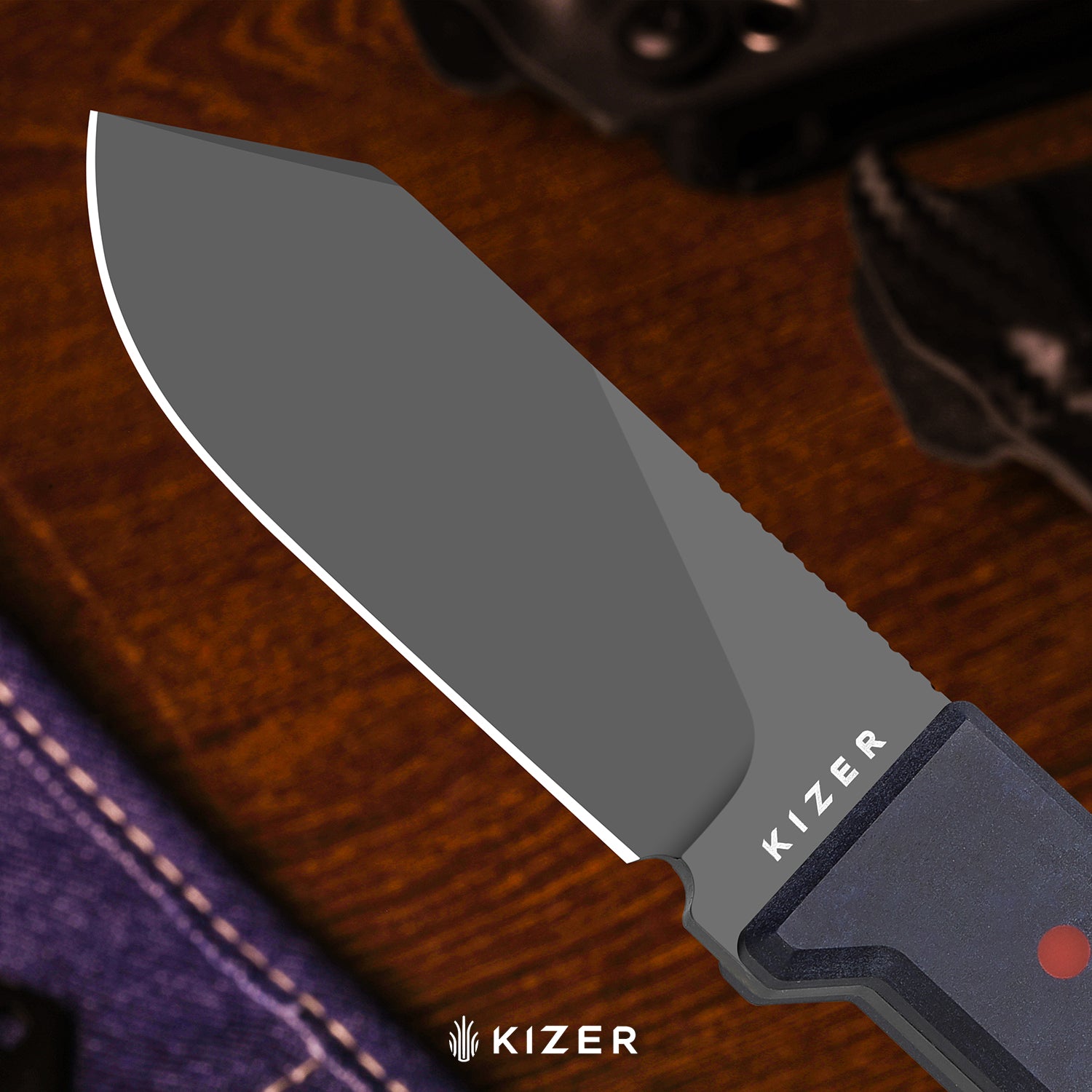 Abrams | Jordan Scolman's Design | G10 | Spey Point | 14C28N | KizerV™ 1133A3