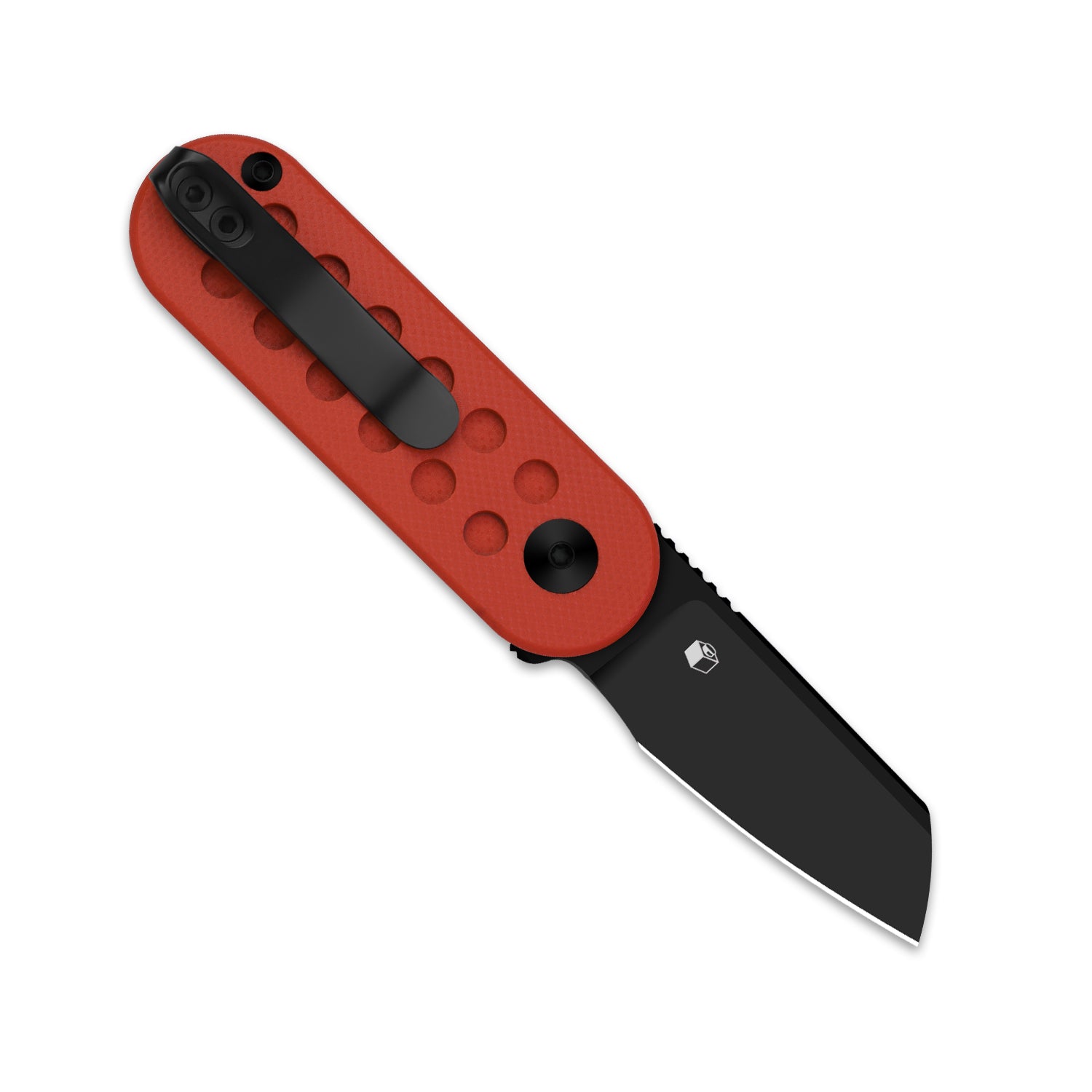 Mini Bay | 14C28N | Red Brick G10 Handle | KizerV™ 2583A4