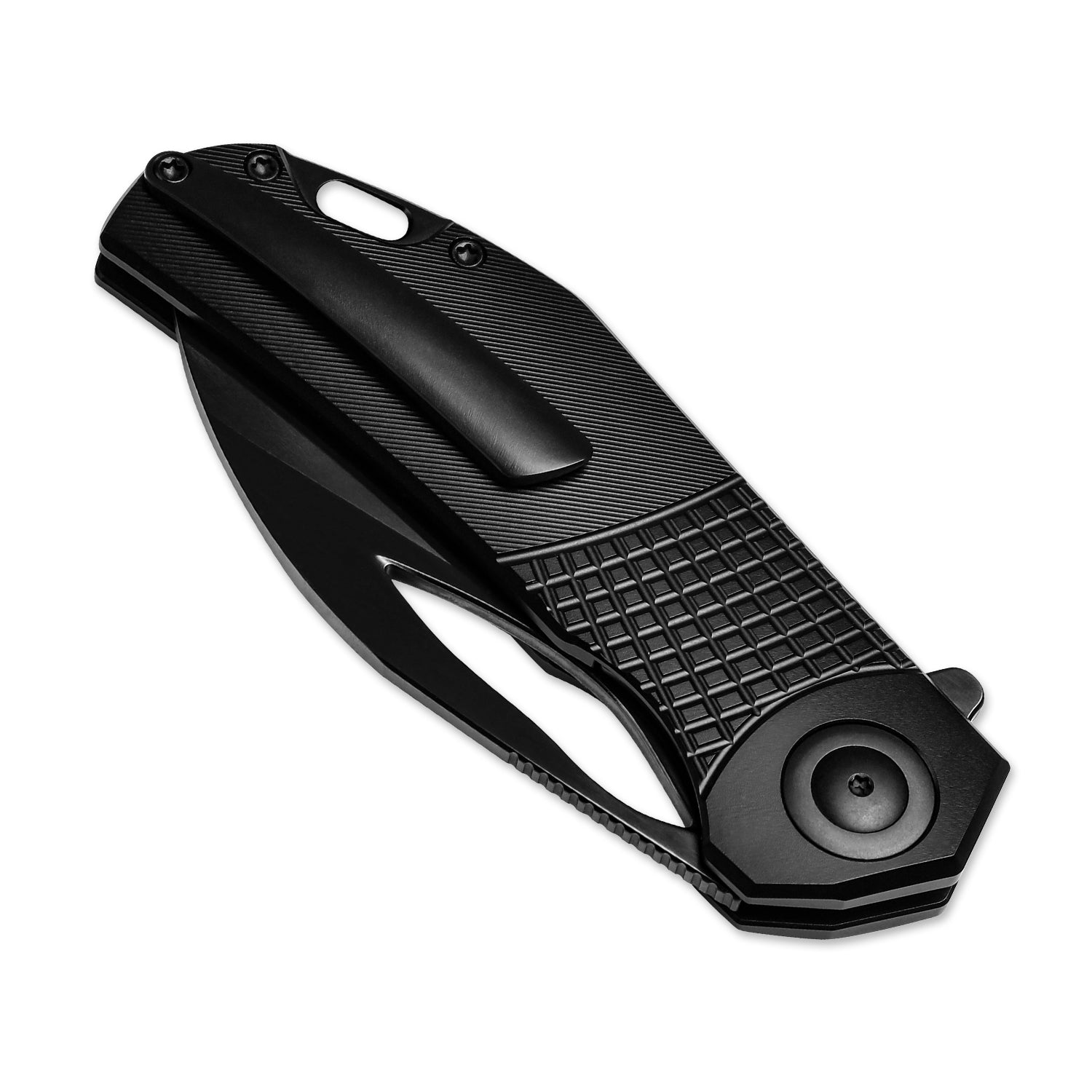 Hawk | M390 Polished DLC | Titanium | Ki4683A1