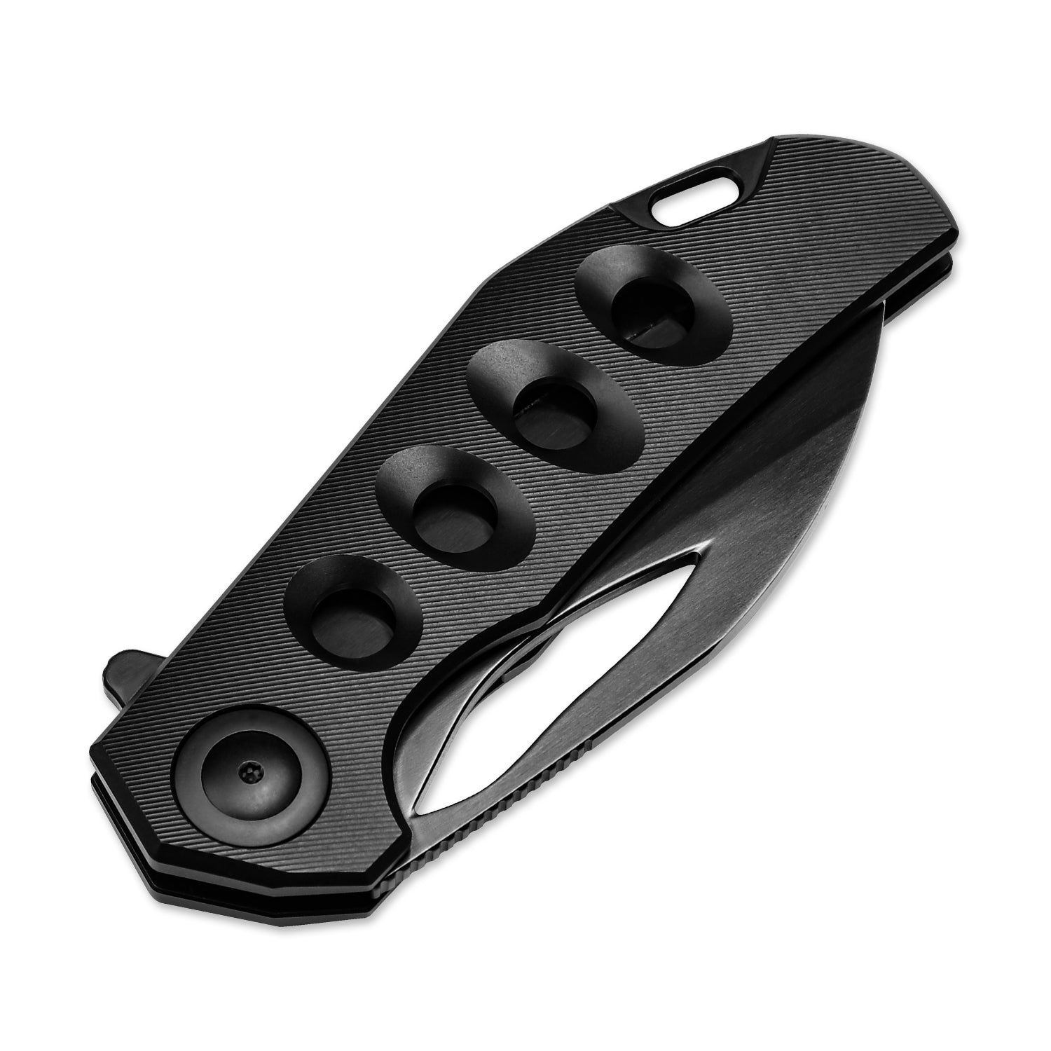 Hawk | M390 Polished DLC | Titanium | Ki4683A1