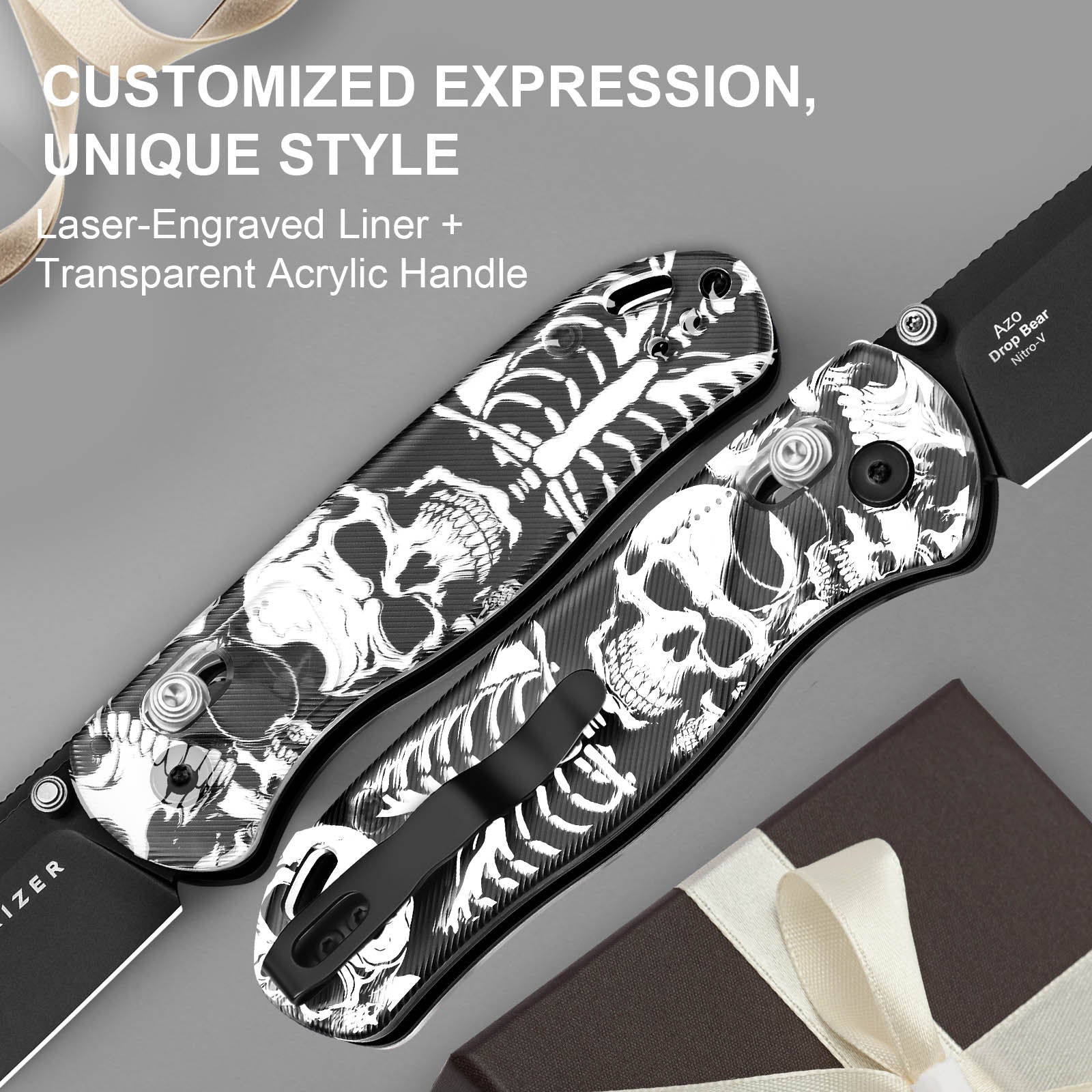 Drop Bear® | Kizer Clutch Lock™ | Nitro-V | Acrylic | KizerV™ 3619A12