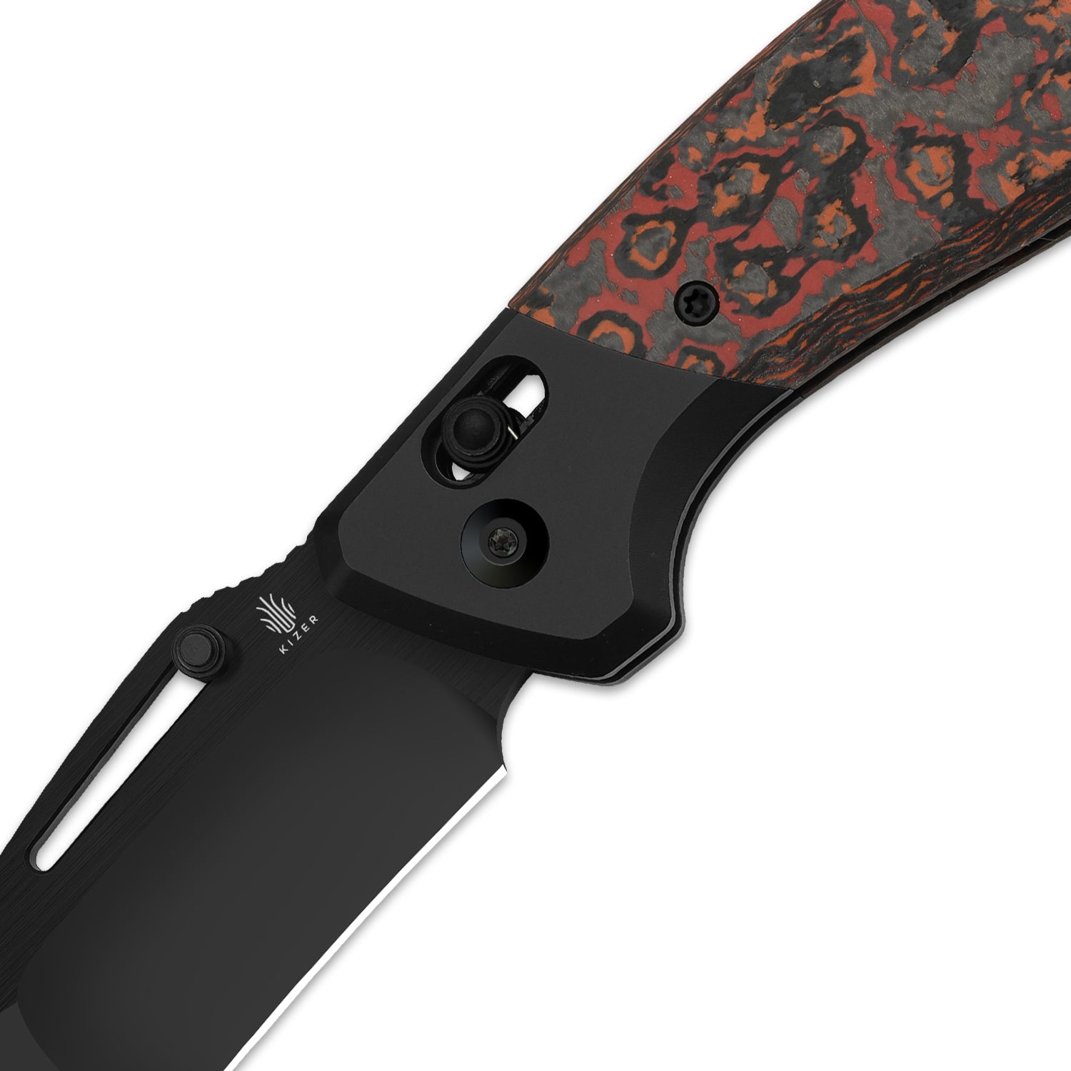 Bulli | S45VN | Titanium & Fat Carbon | KizerB™ 3695A3