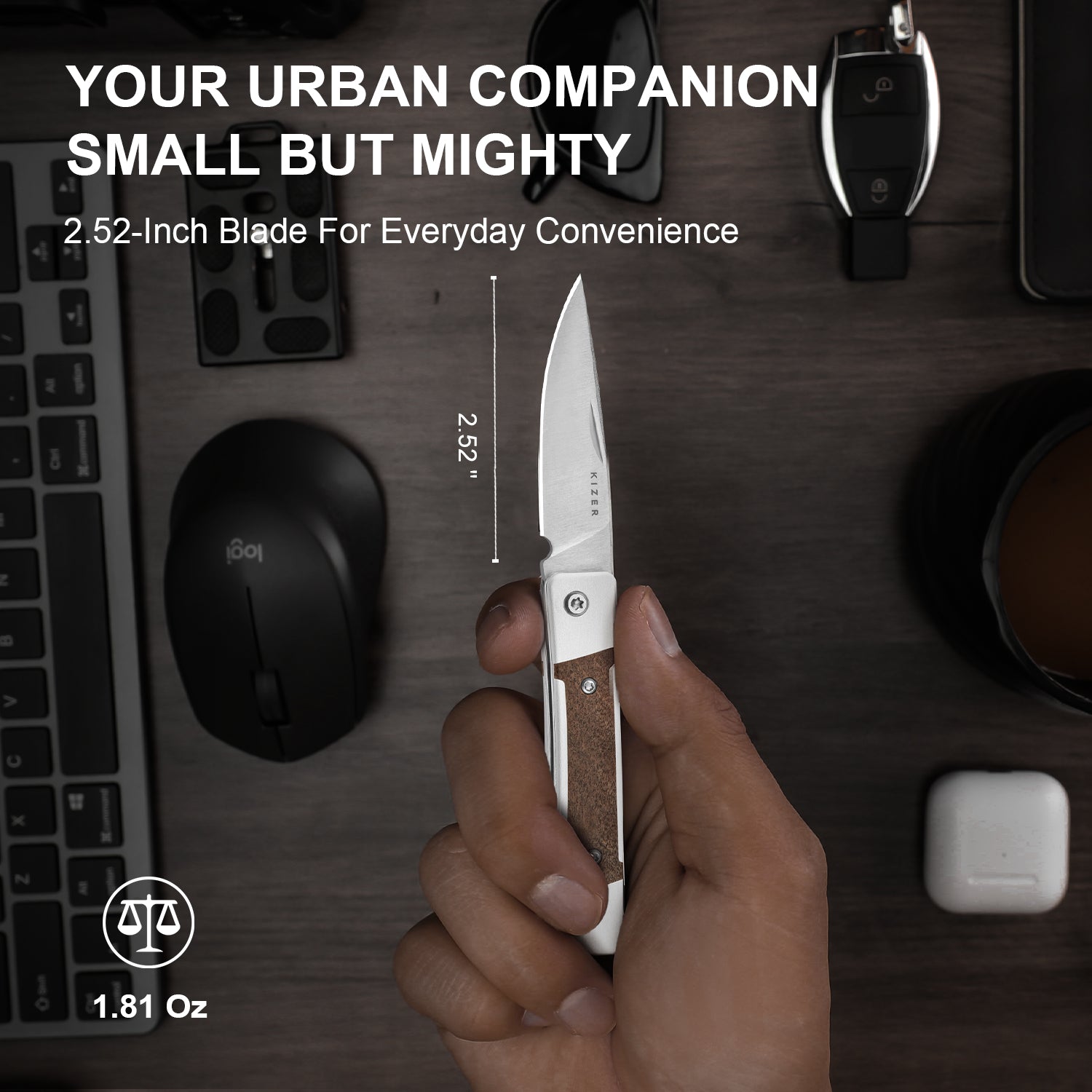 Little Grand | Nitro-V | Aluminum & Mkuruti Wood | V2670A1