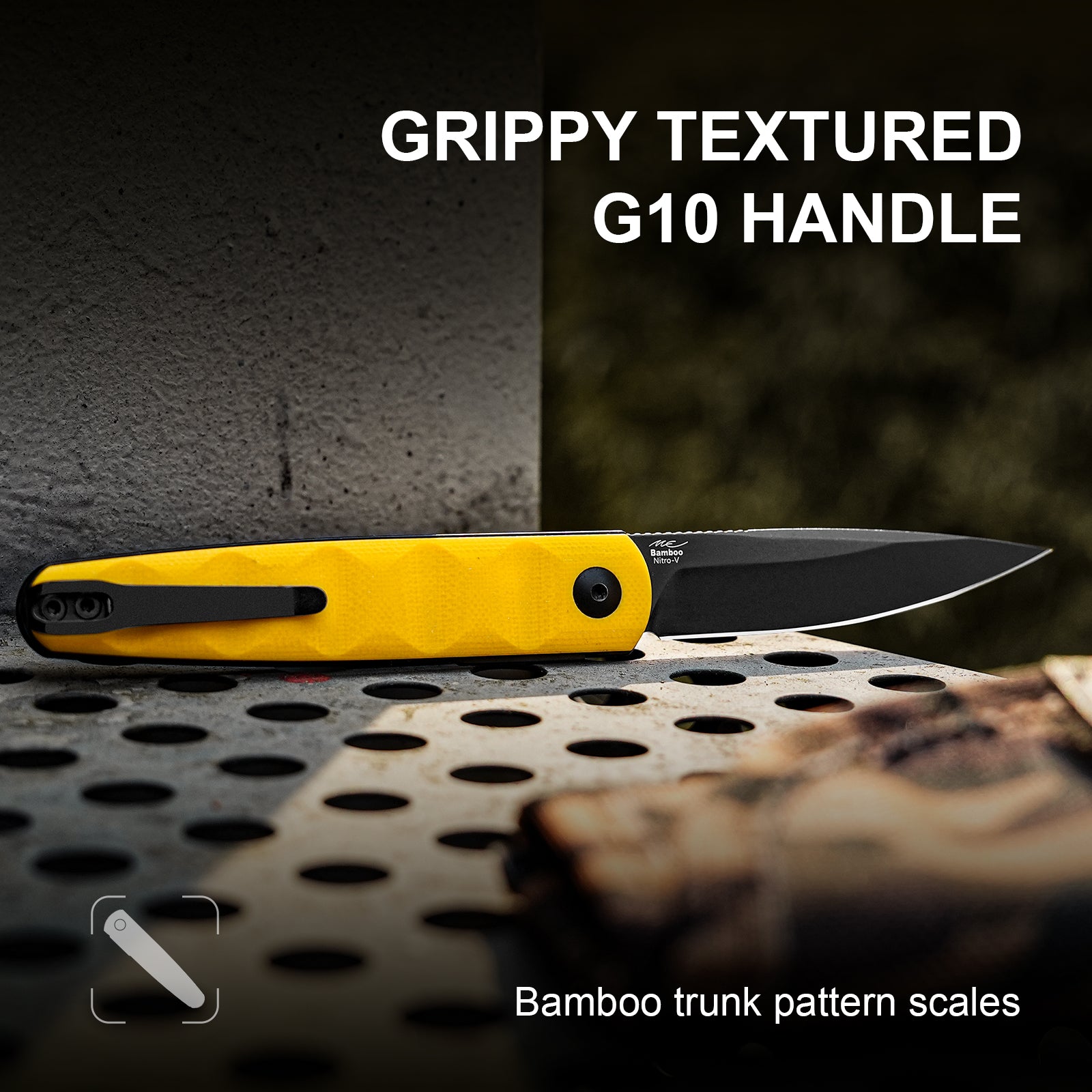 Bamboo | Nitro-V | G10(Yellow)| V3722A3