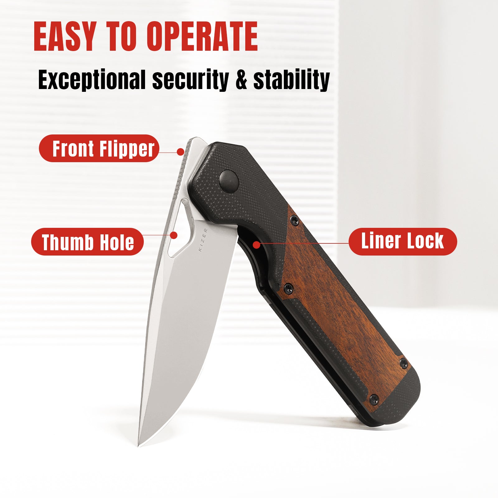 Militaw® | 154CM | G10+Mkuruti | KizerV™ 3634C2