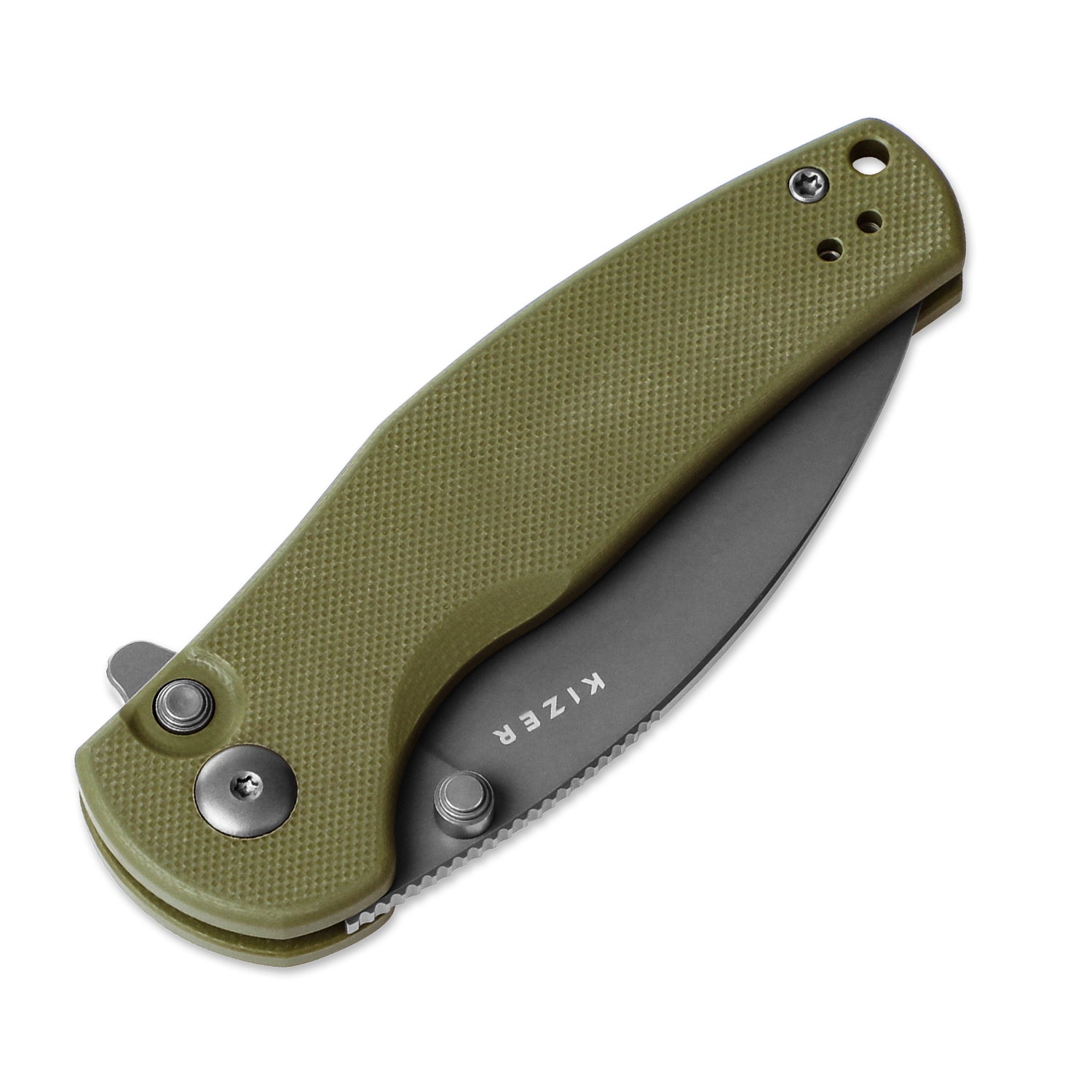Mini Grouper | D2 | Olive Green G10 | V3669A3