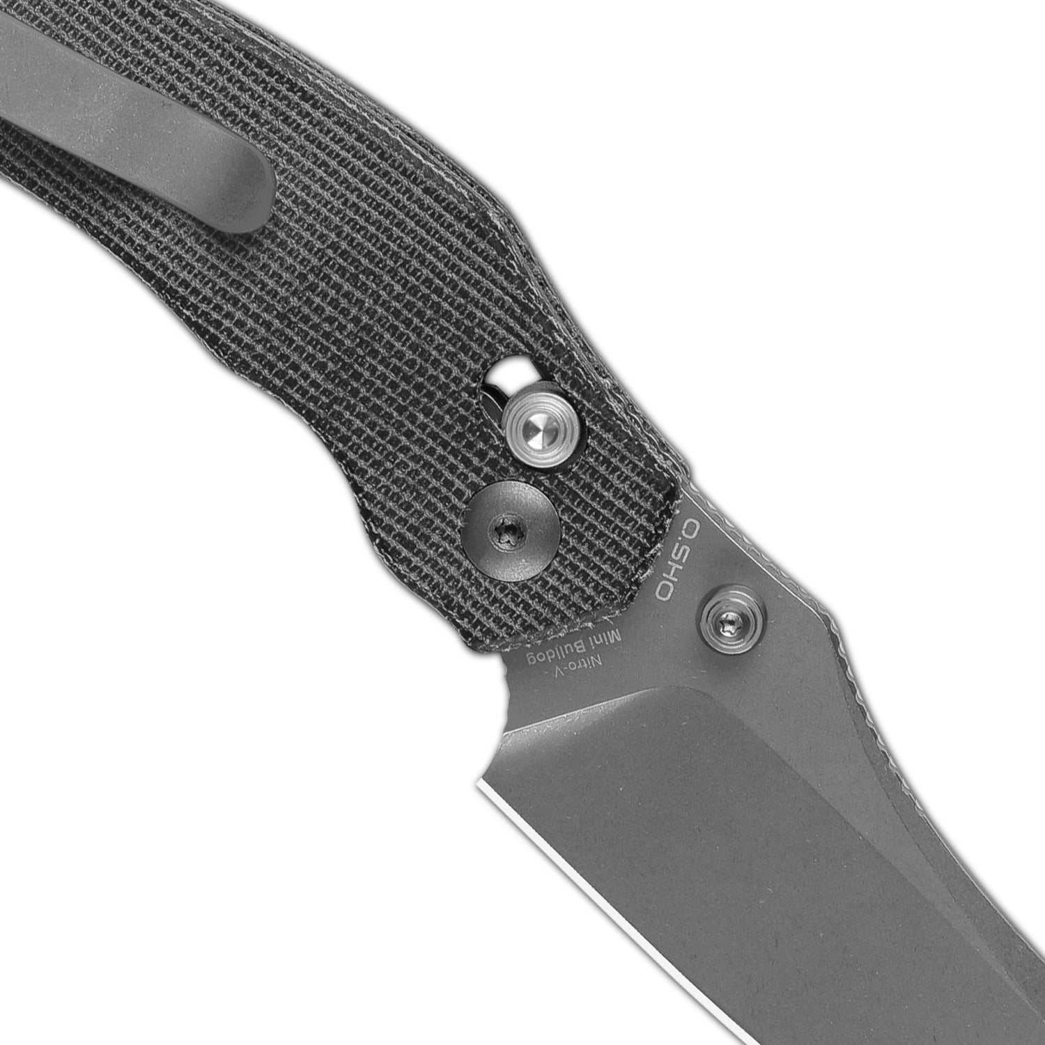 Mini Bulldog | Nitro-V | Micarta | KizerV™ 3672SA2