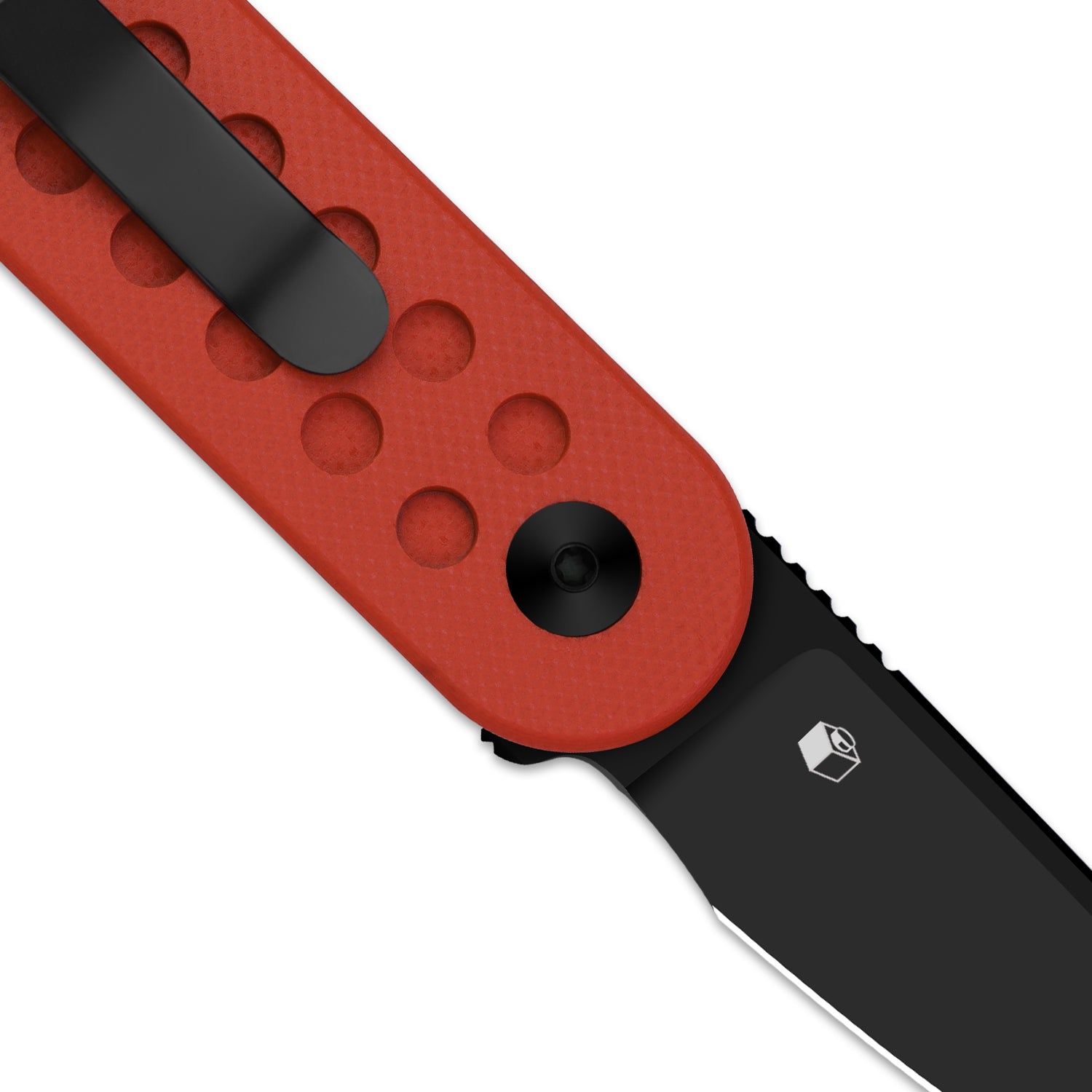 Mini Bay | 14C28N | Red Brick G10 Handle | KizerV™ 2583A4