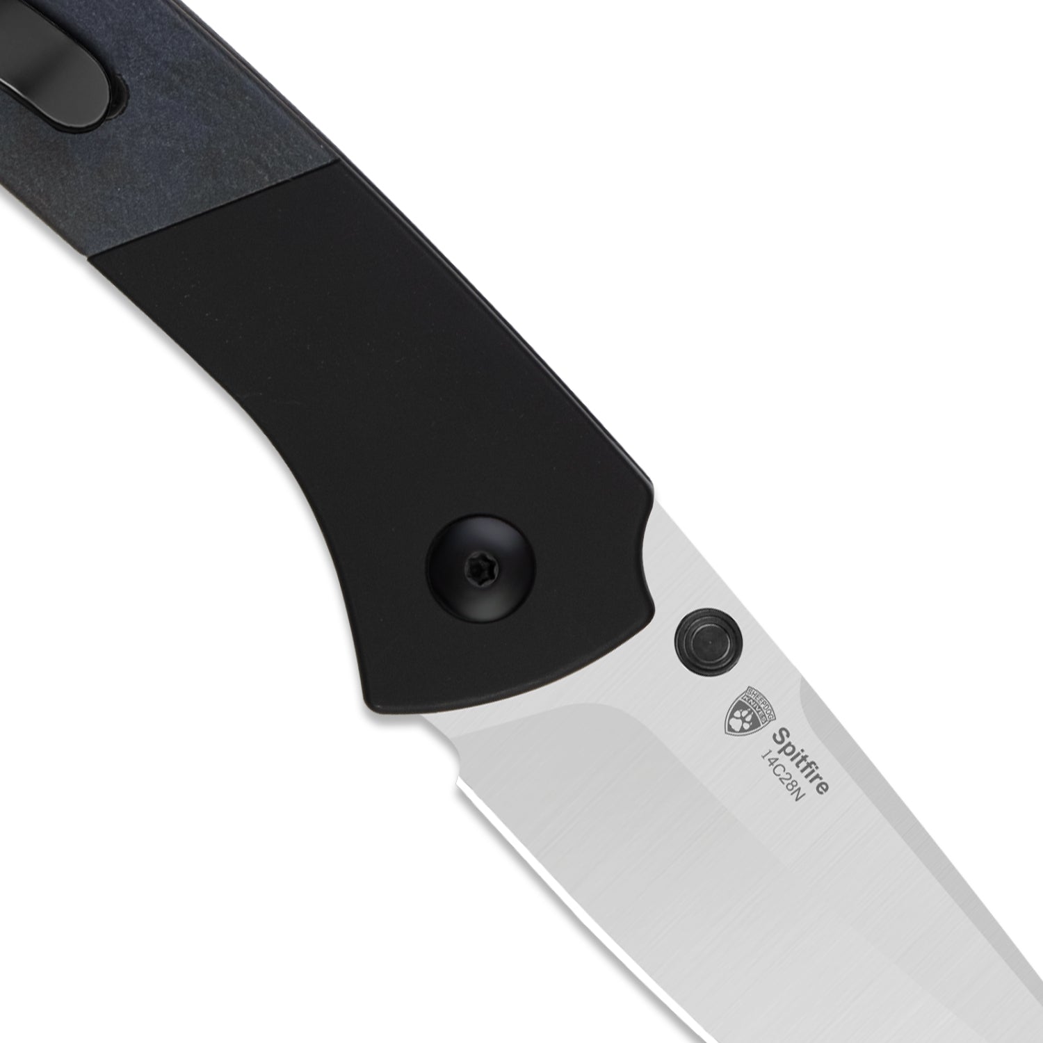 Spitfire | 14C28N | Aluminum & Richlite (Blue Canyon) | KizerV™ 3690A2