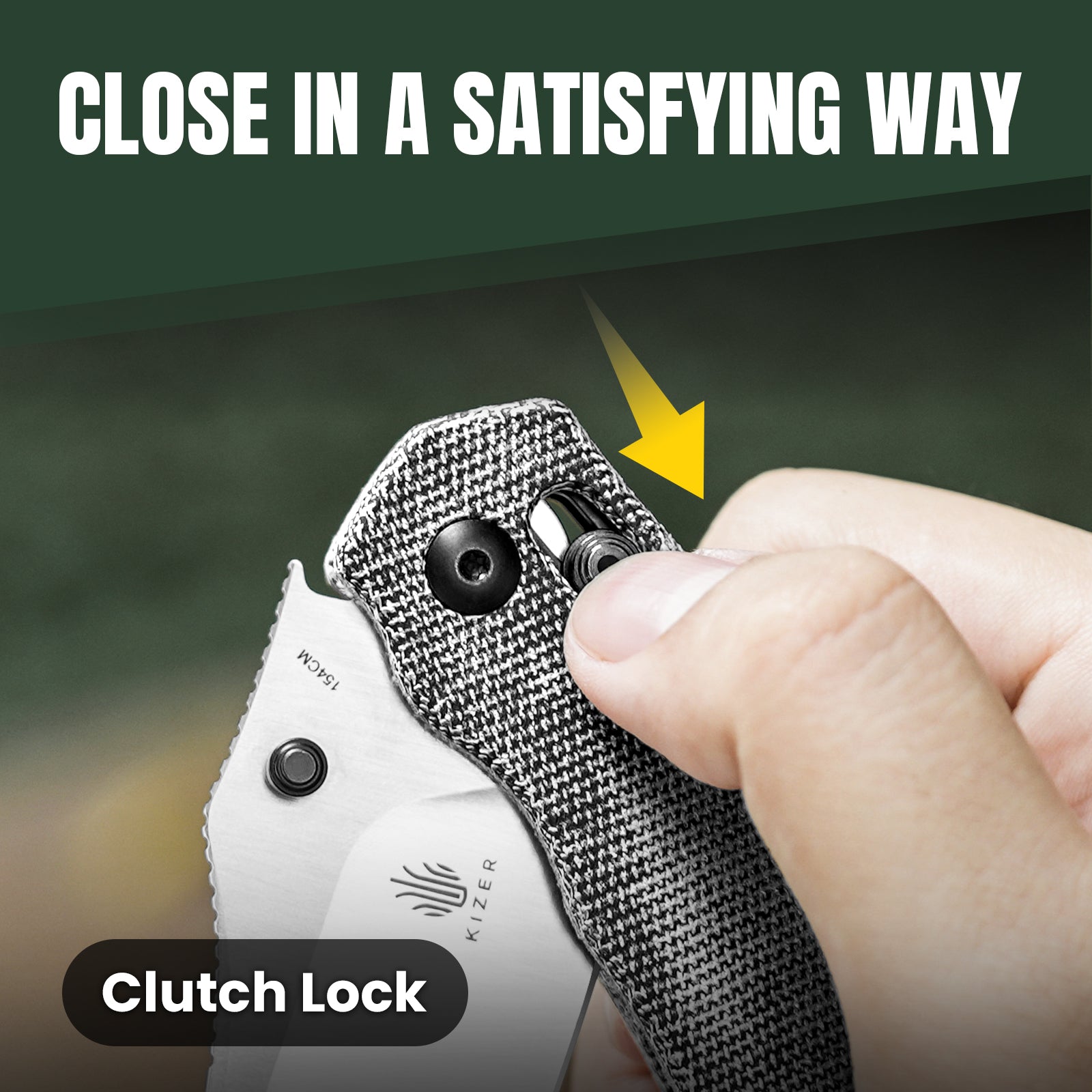 Bulldog | 154CM | Micarta | V3672C2