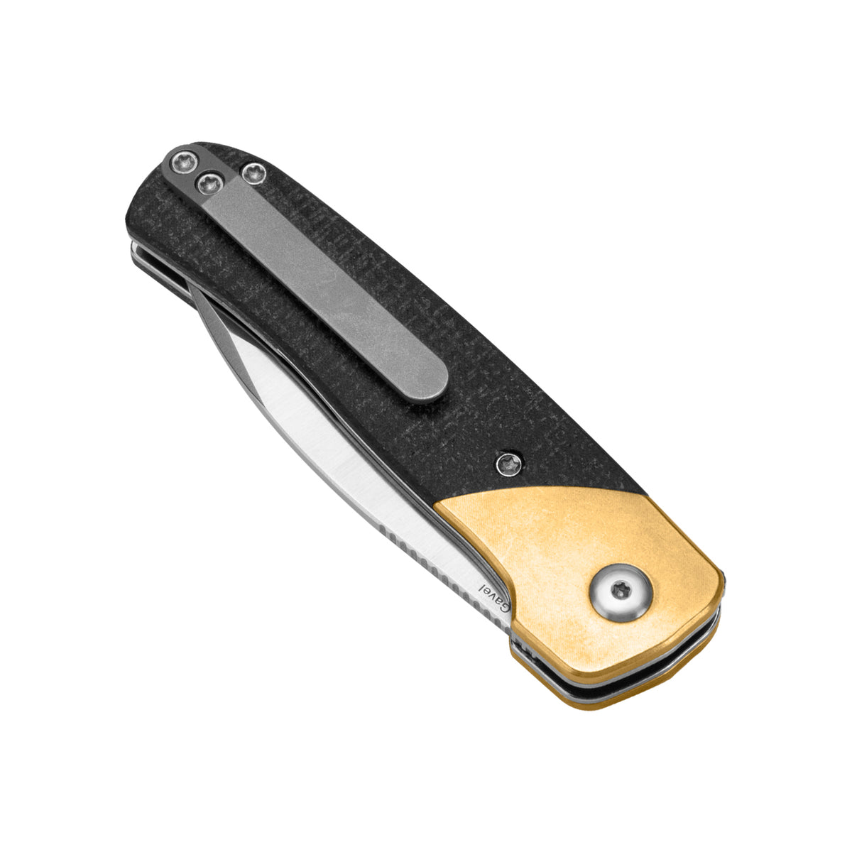 Gavel | 154CM | Brass+Micarta | V3661C1