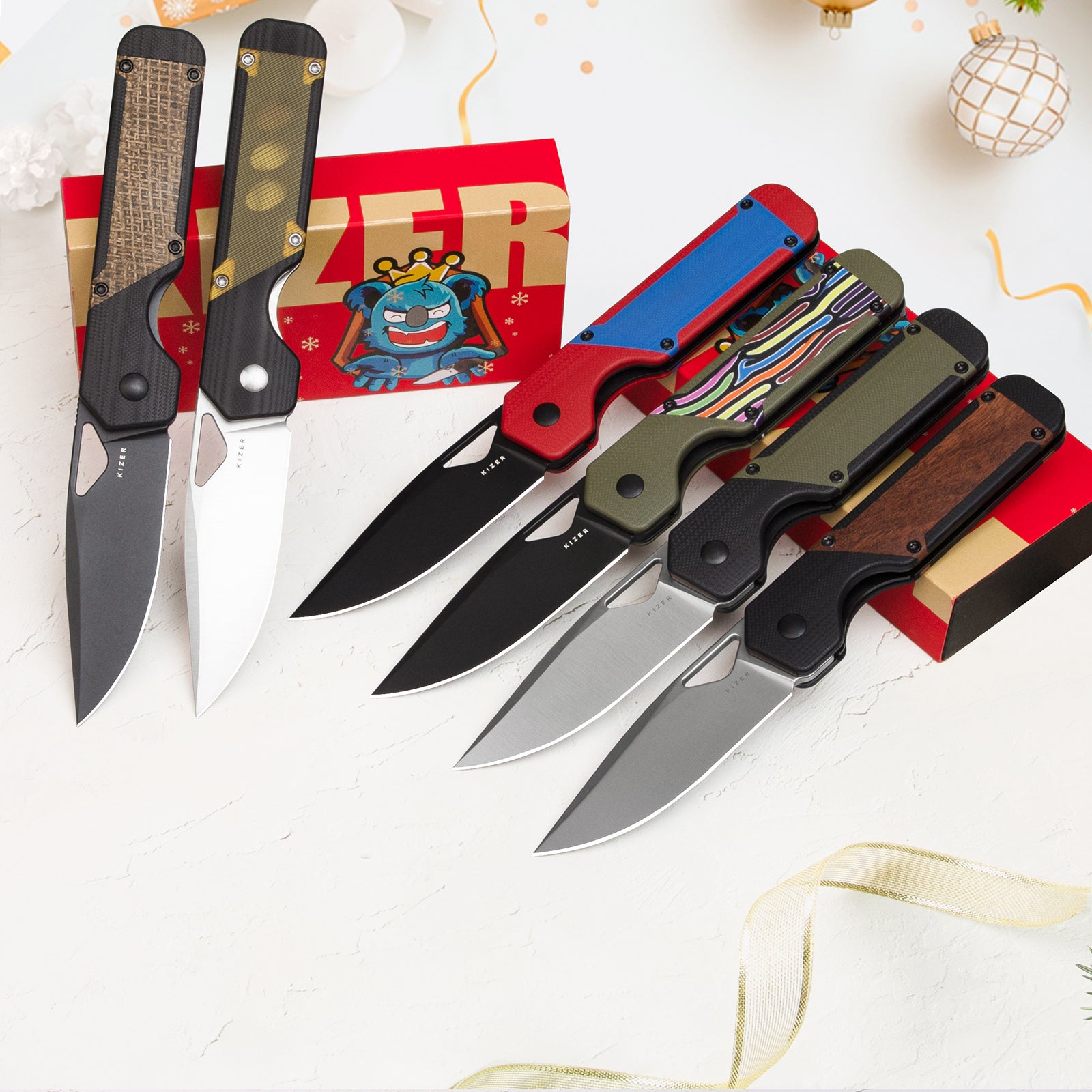 Militaw® | Nitro-V | G10+Micarta | KizerV™ 3634A1