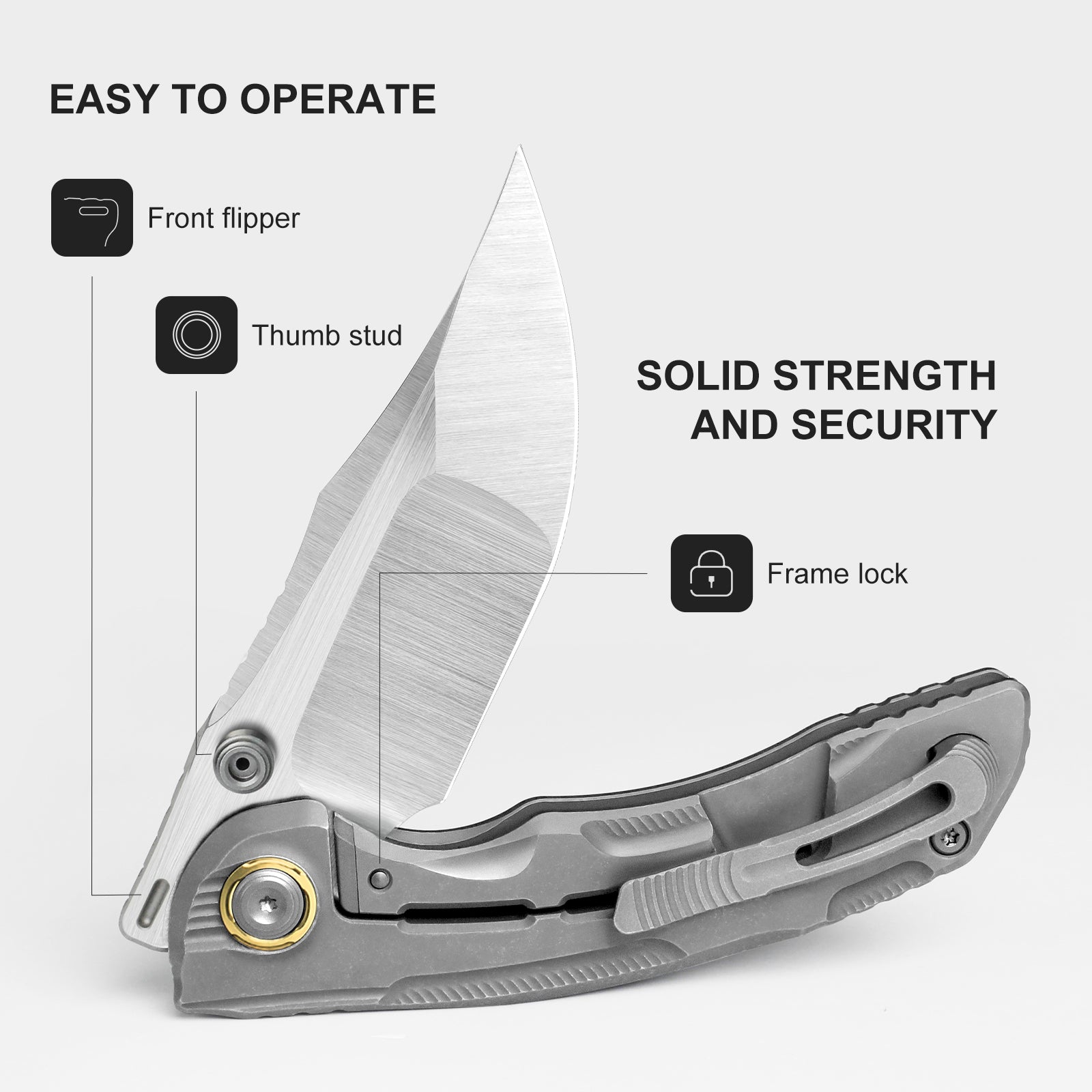 SILVERWING | M390 | Titanium | Limited | ZX-FK01A3 | KIZERX®