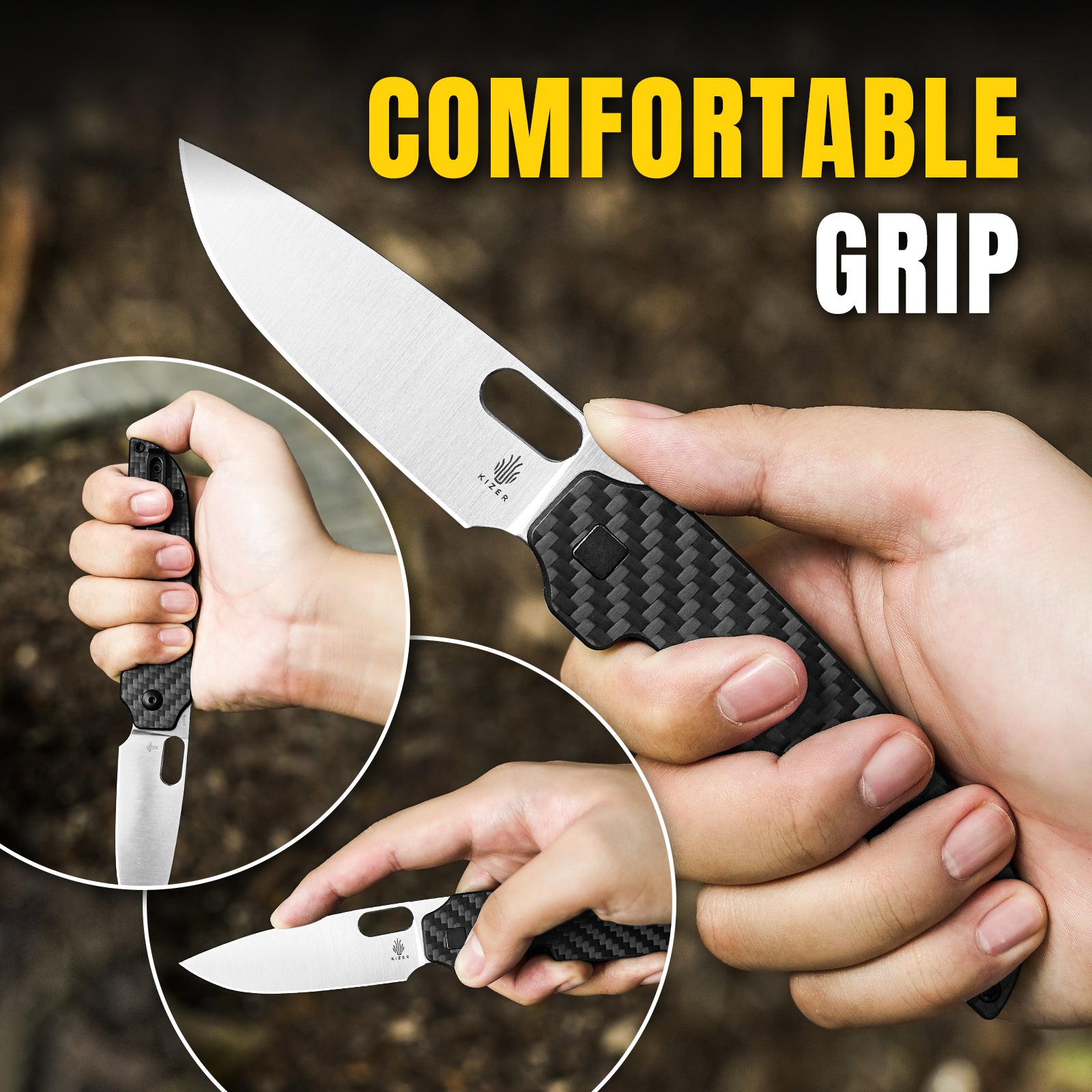 Varatas | Nitro-V | G10 Carbon Fiber | V3637A2